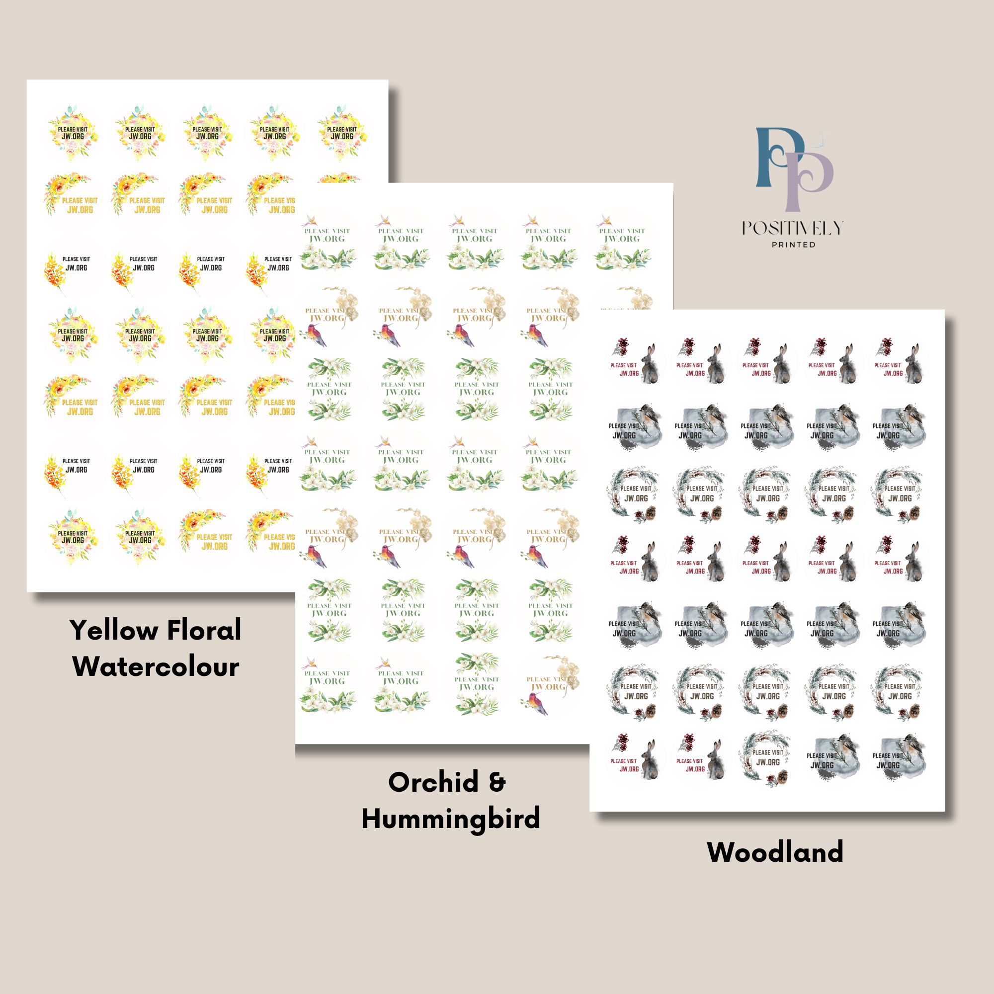Please Visit JW.org stickers 