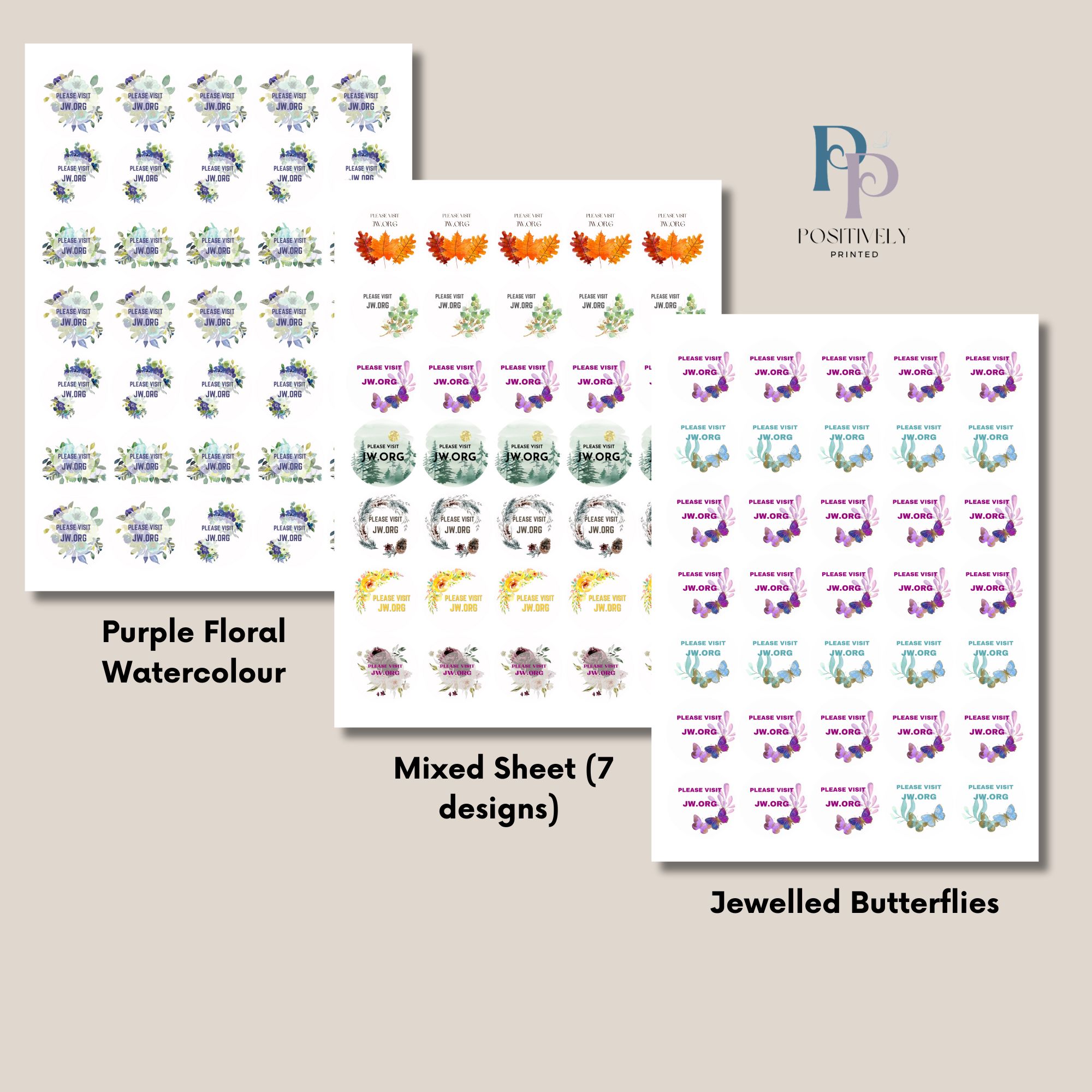 Please Visit JW.org stickers 