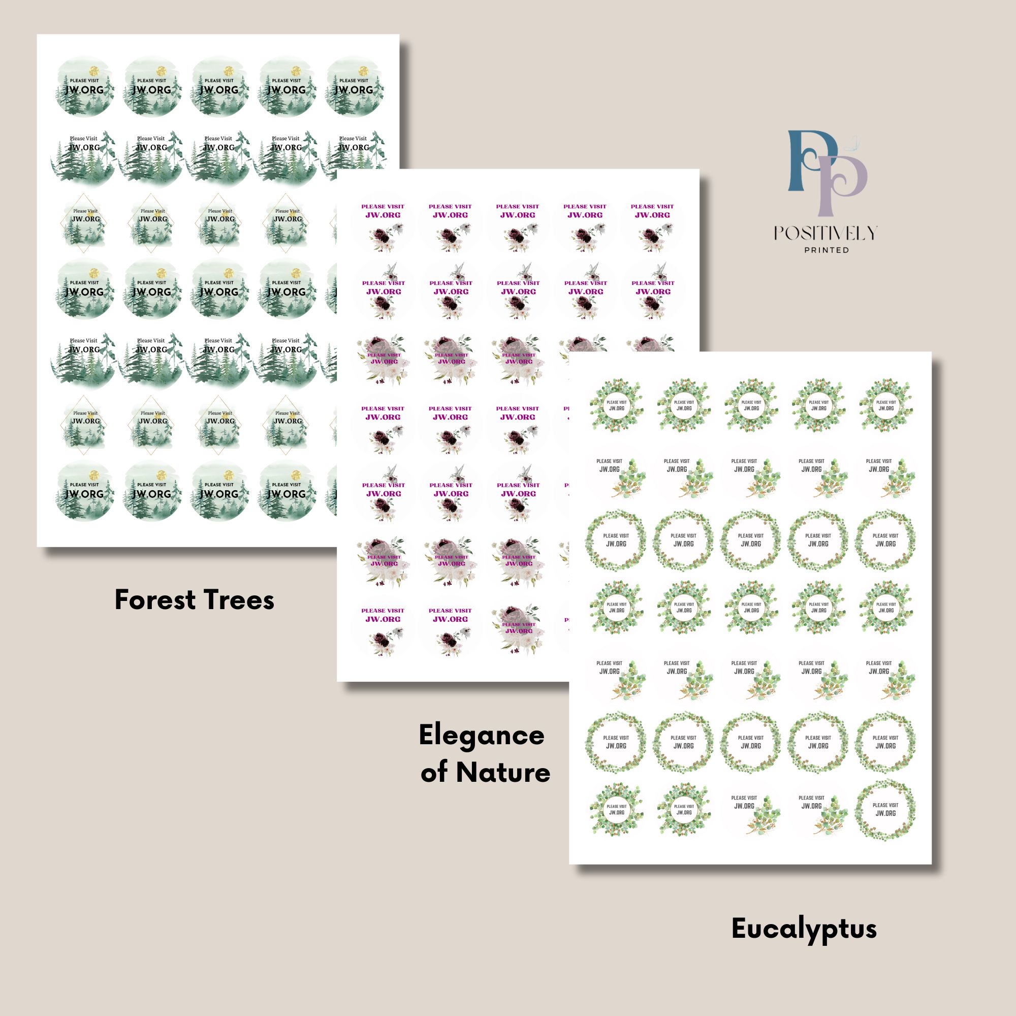 Please Visit JW.org stickers 