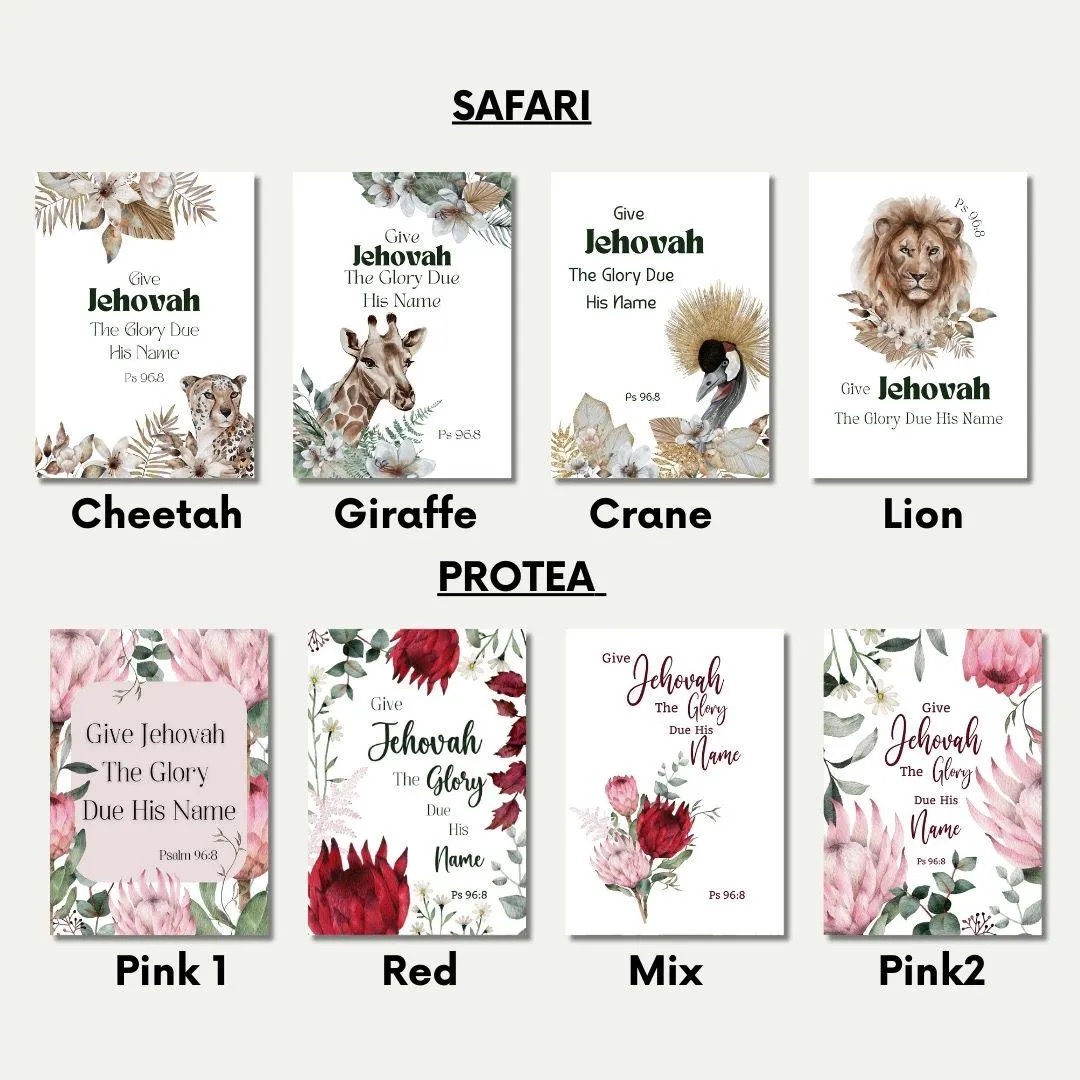 Year Text 2025 Magnets for JW Gifts