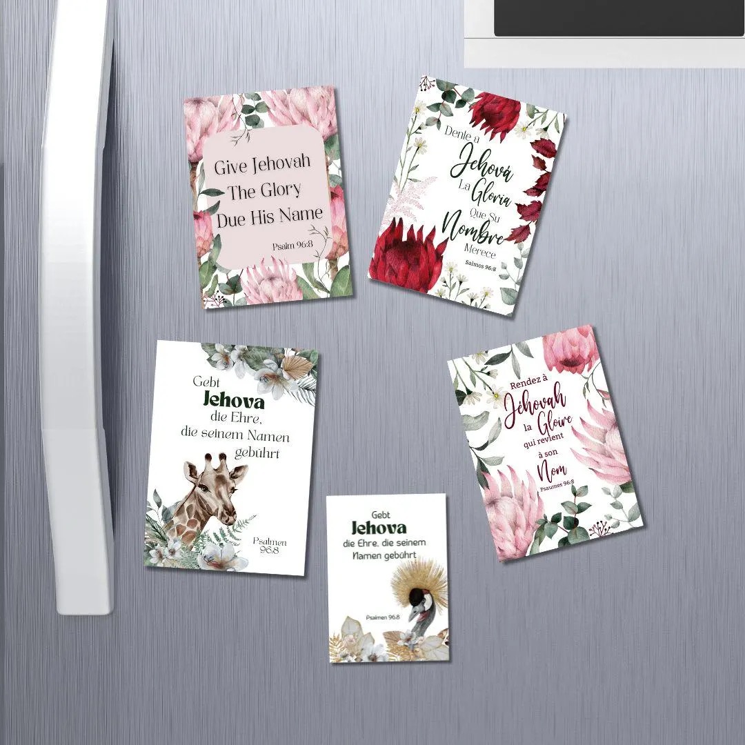 Year Text 2025 Magnets for JW Gifts