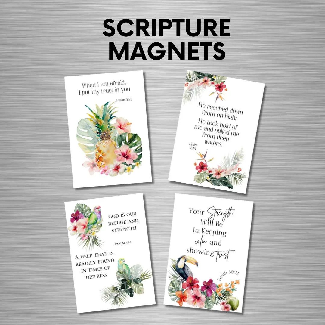 Bible Verse Magnets for JW Gifts
