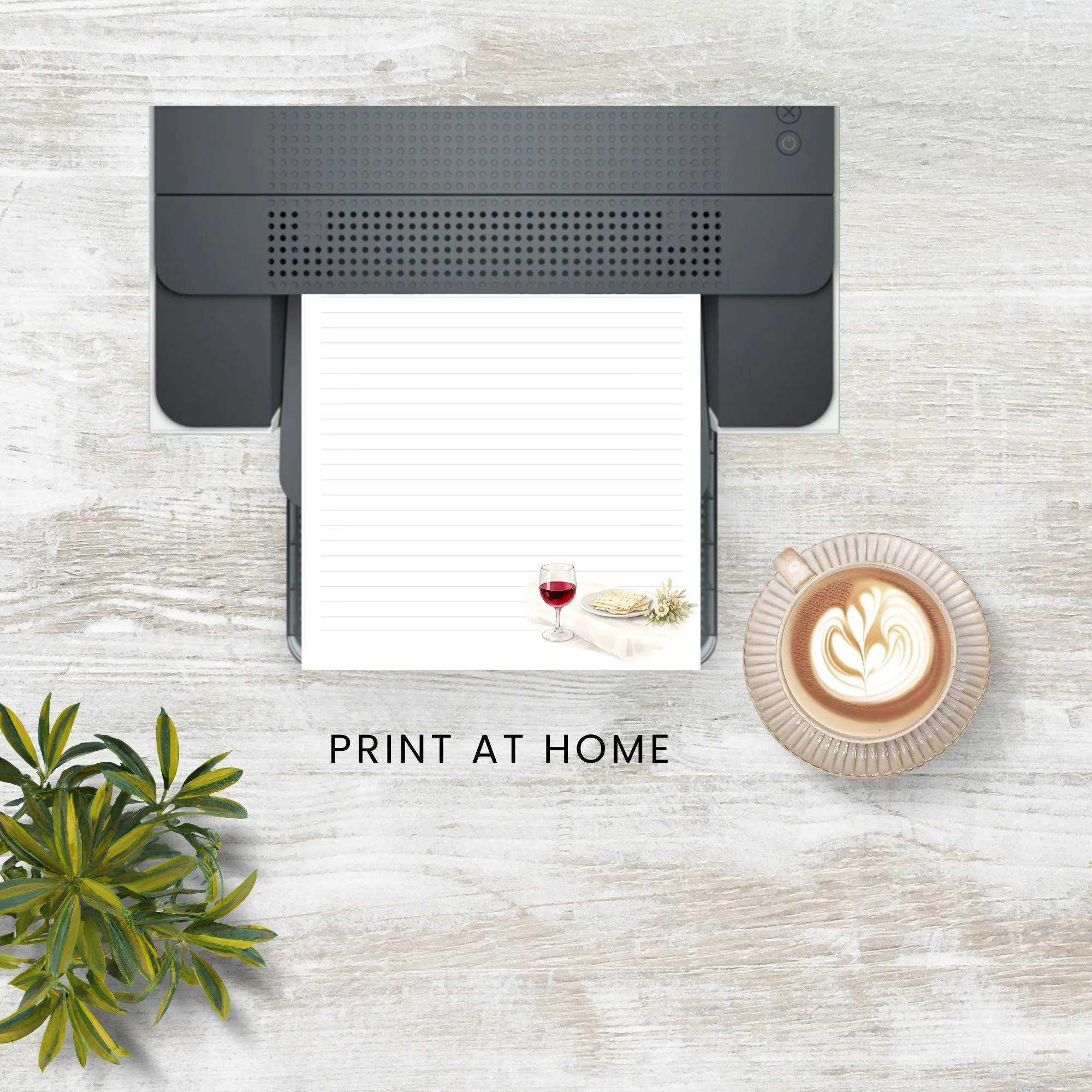 Emblem Memorial Invite Letter Writing Paper Download