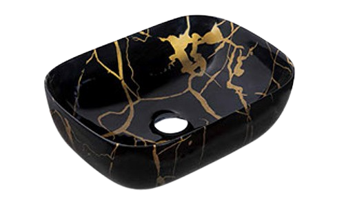 Black Marble Sink