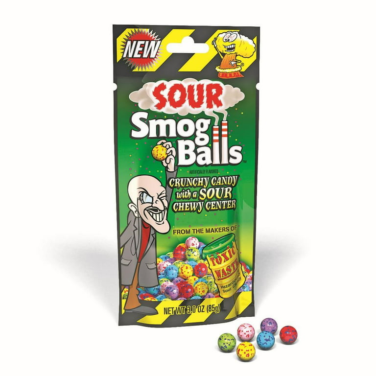 Sour Smog Balls Crunchy Candy (Pakistan)