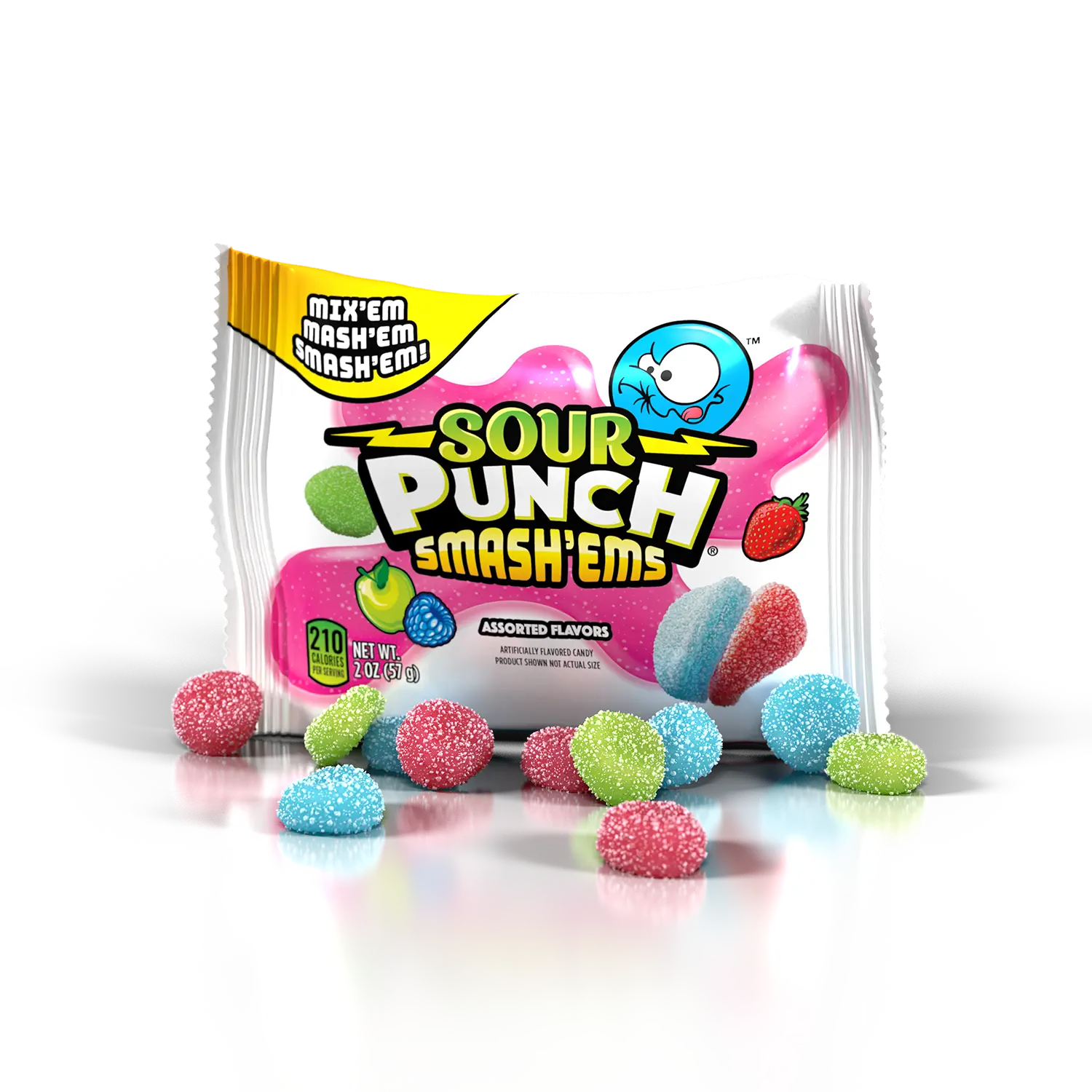 Sour Punch Smash’em Chewy Candy (Cambodia)