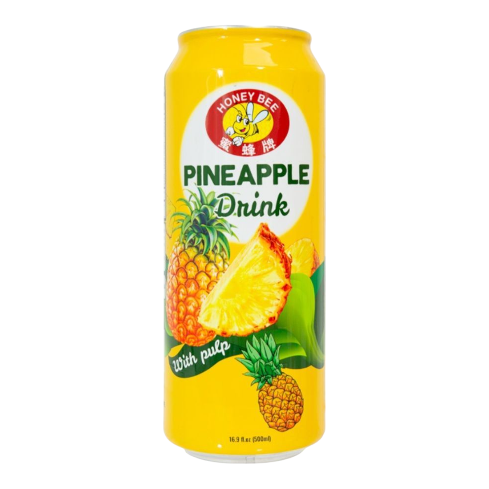 Honey Bee Pineapple Exotic Sweet Tangy Drink with Pulp (Taiwan)