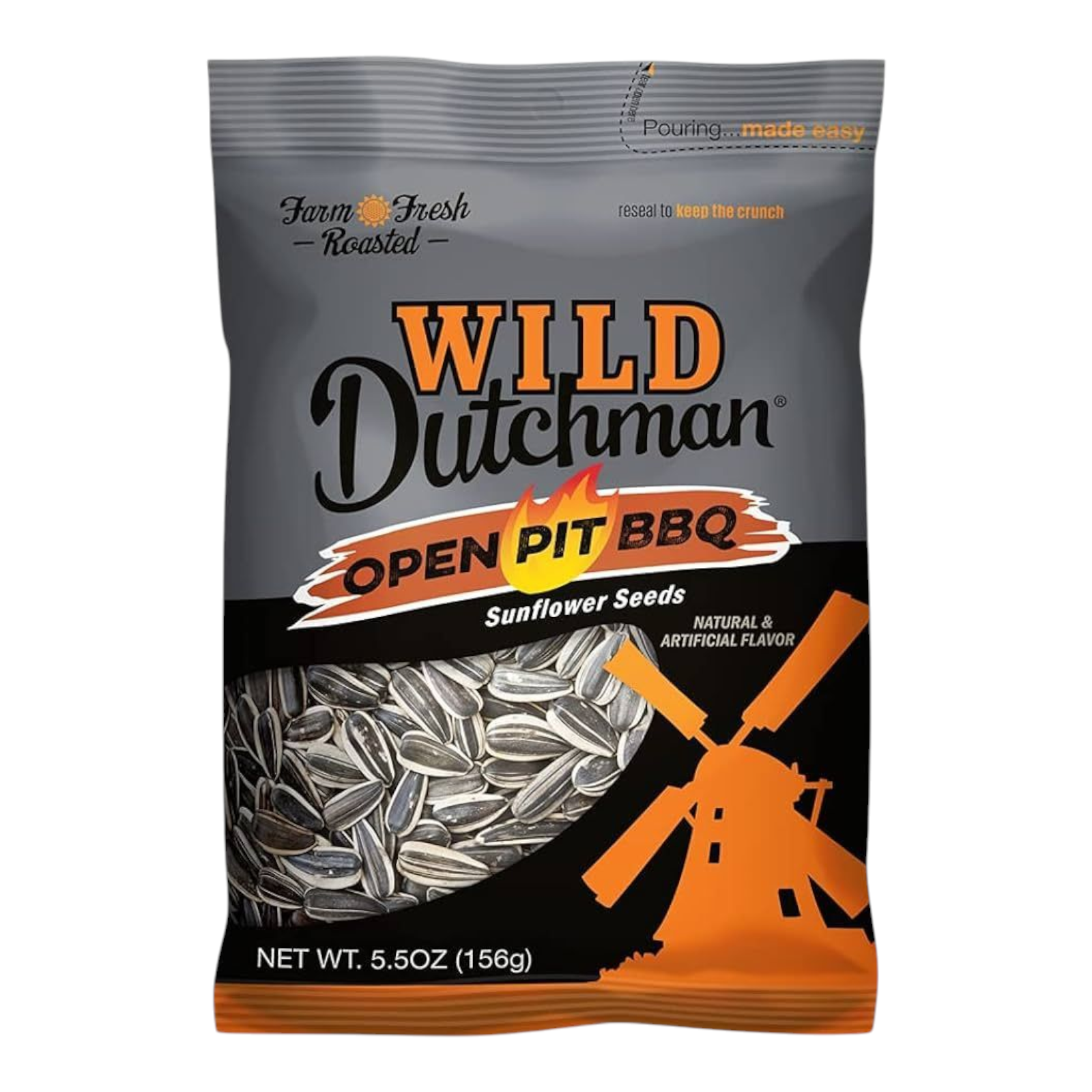 Wild Dutchman Open Pit BBQ Sunflower Seeds