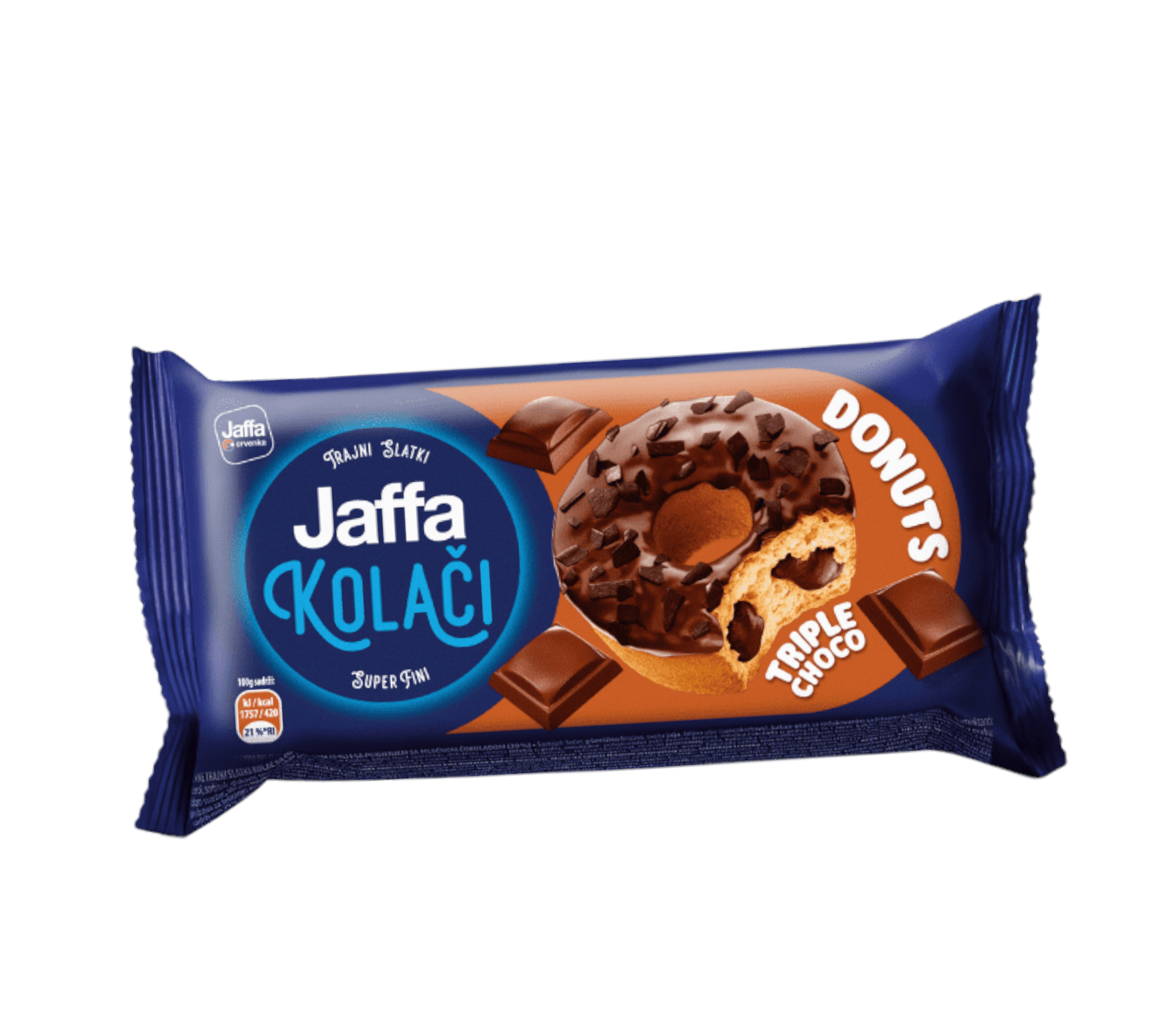 Jaffa Kolači Triple Choco Donuts Halal (Serbia)