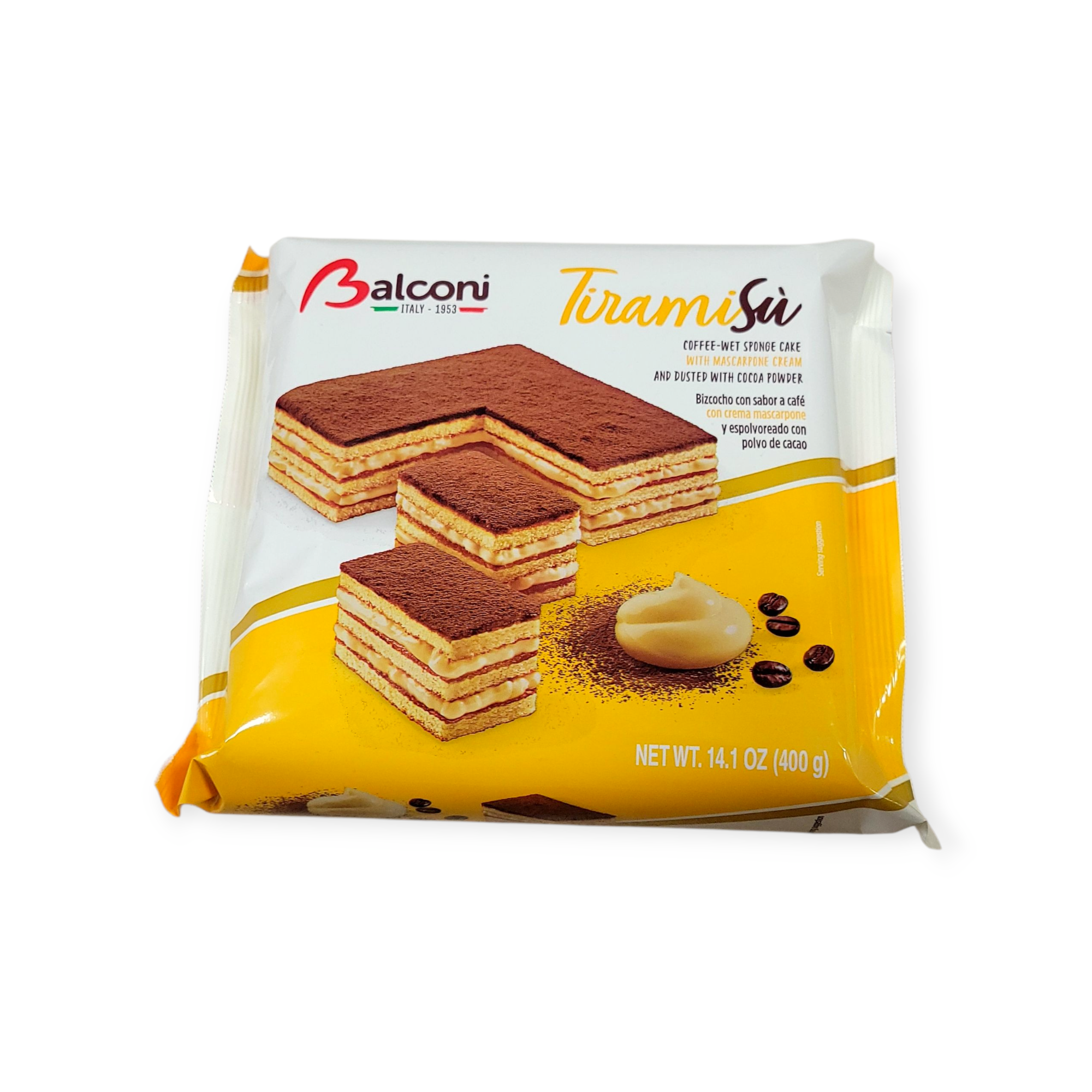 Balconi Tiramisu Layered Cake with Coffee & Cocoa (Italy)