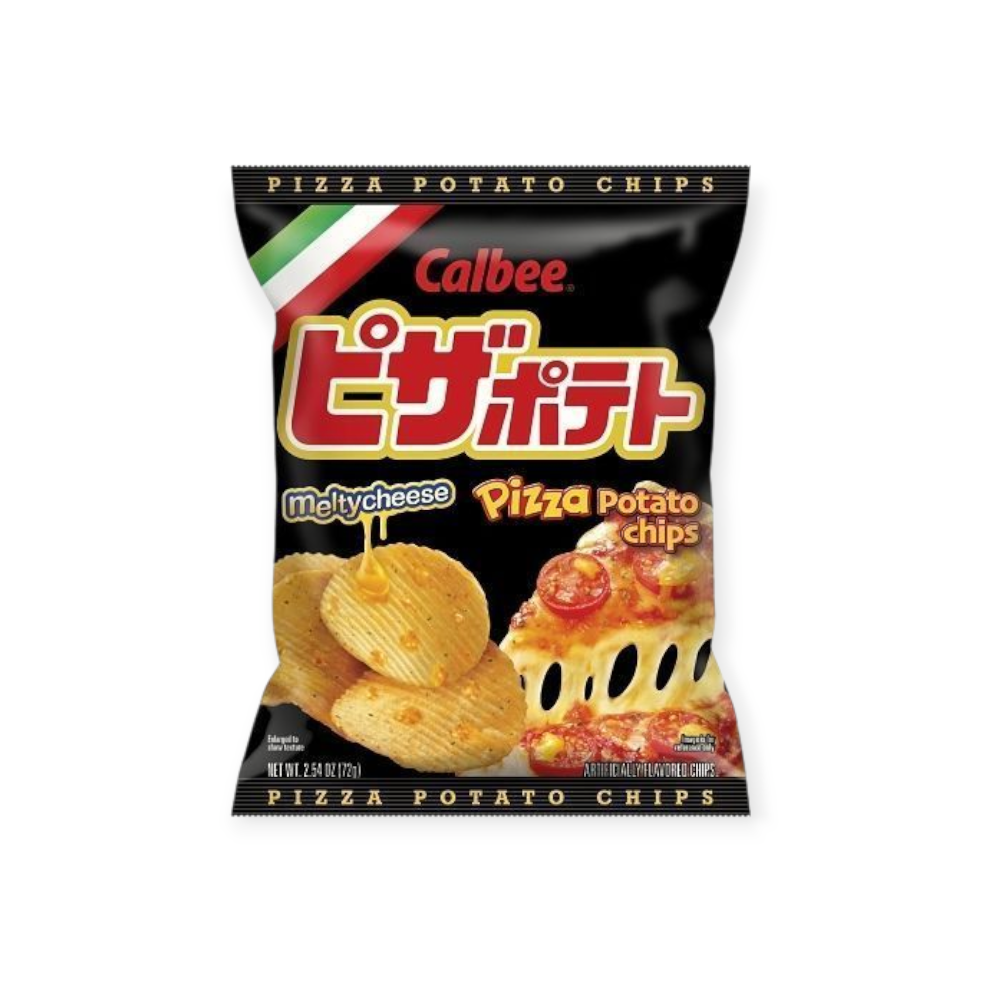 Calbee Melty Cheese Pizza Chips (China)