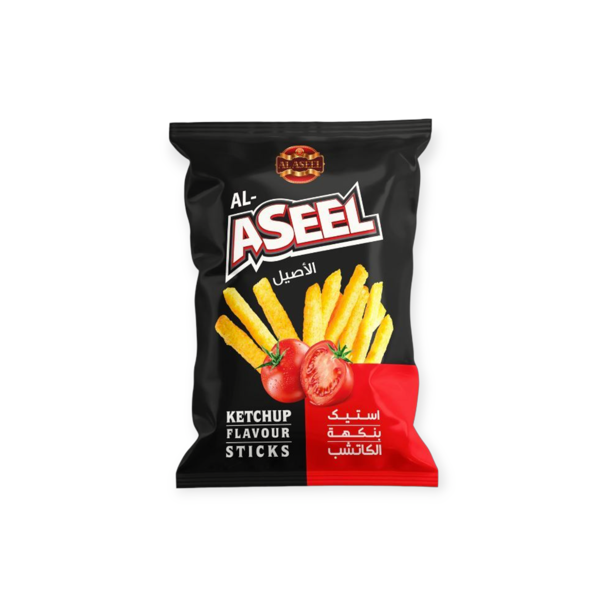 Al Aseel Ketchup Flavour Sticks Chips Snack (Iraq)