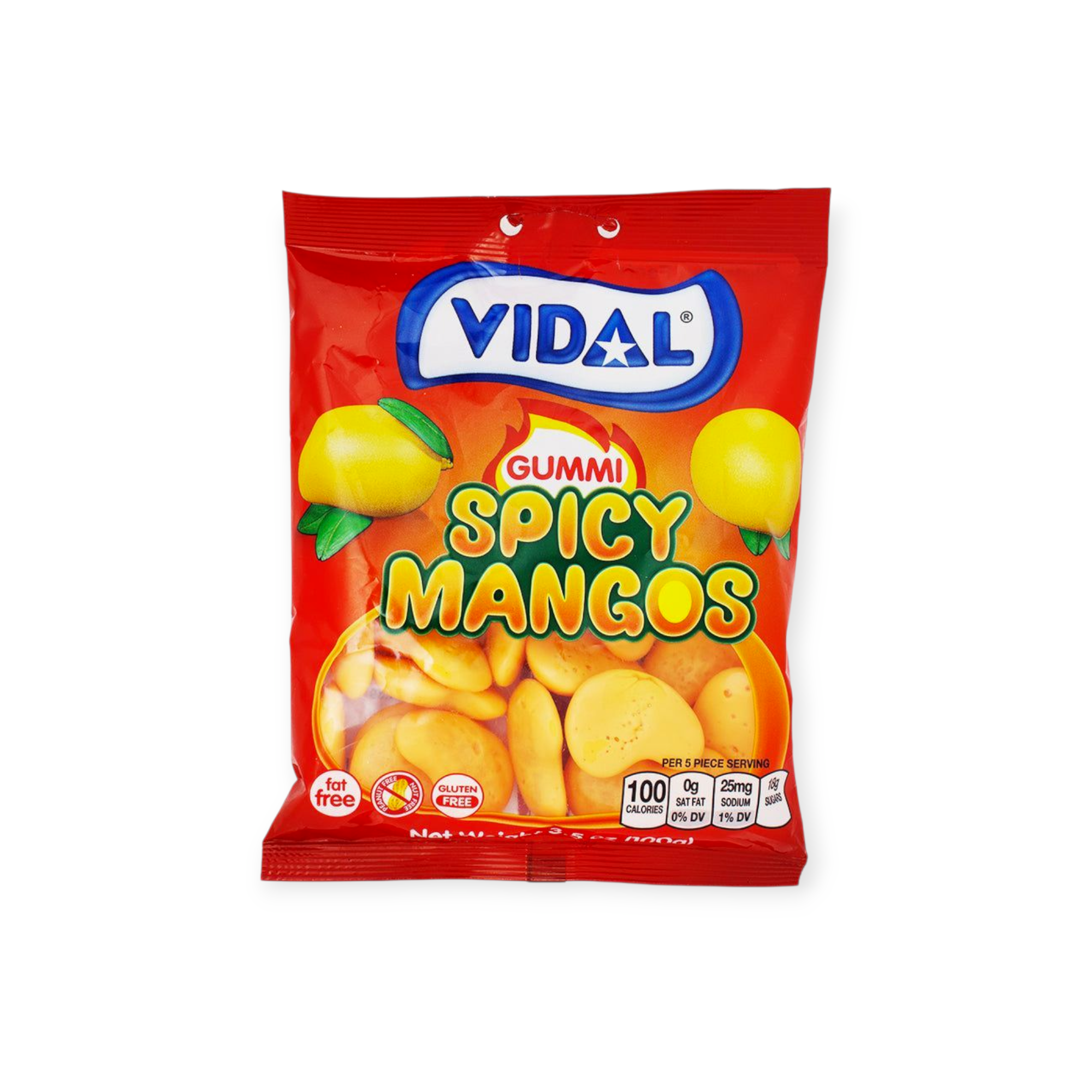 Vidal Gummi Spicy Mangos Candy (Spain)
