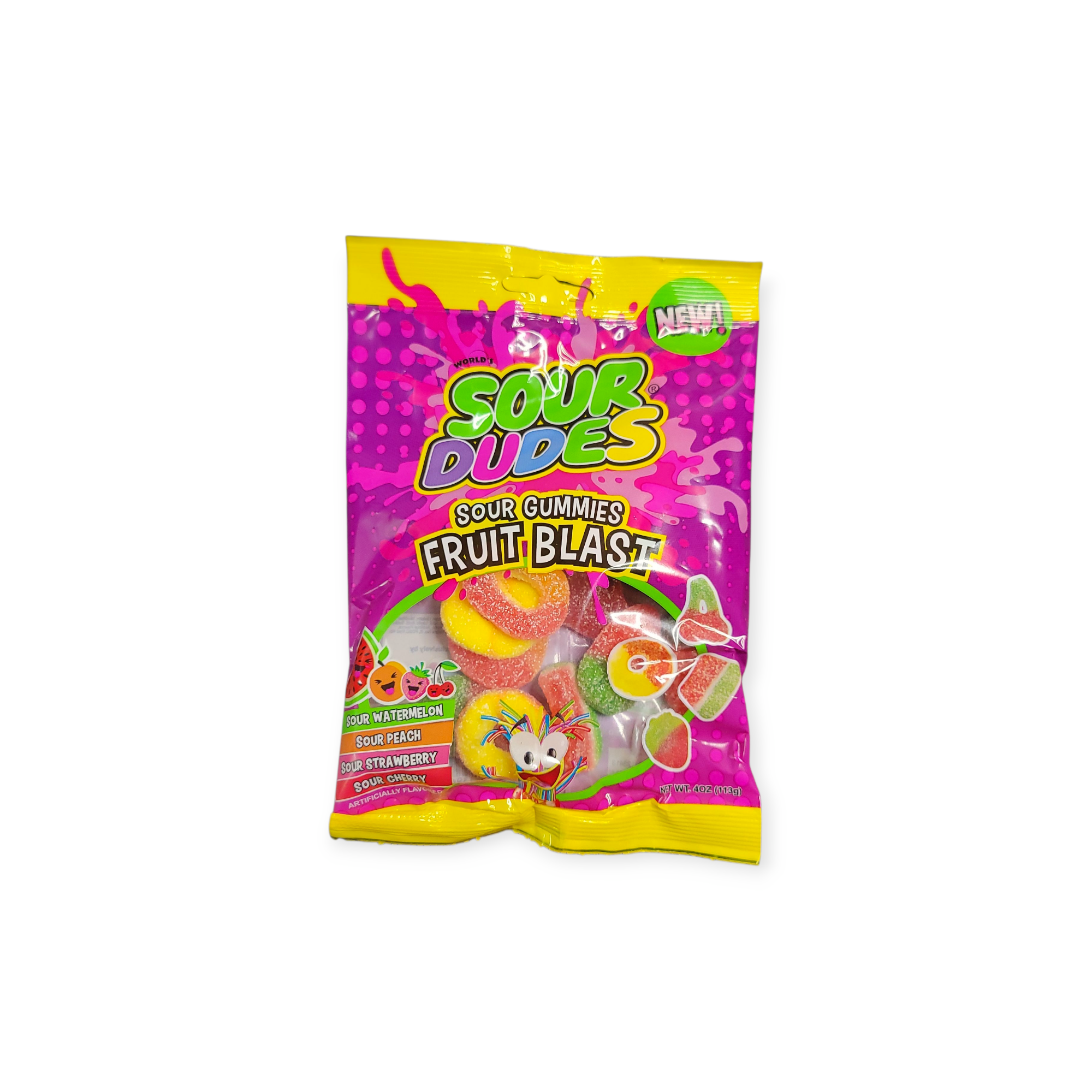Sour Dudes Sour Gummies Fruit Blast Candy (Spain)