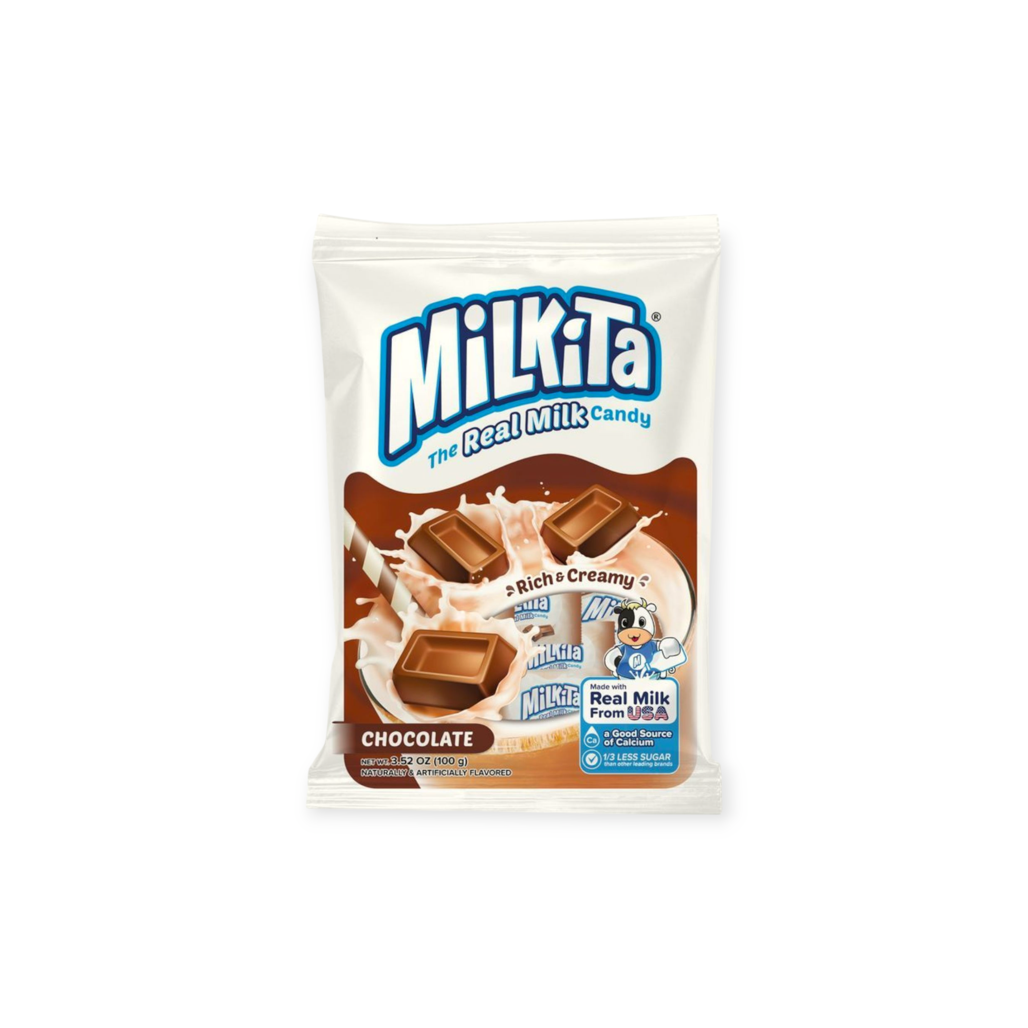 Milkita Chocolate Real Milk Candy Gluten Free Halal (Indonesia)