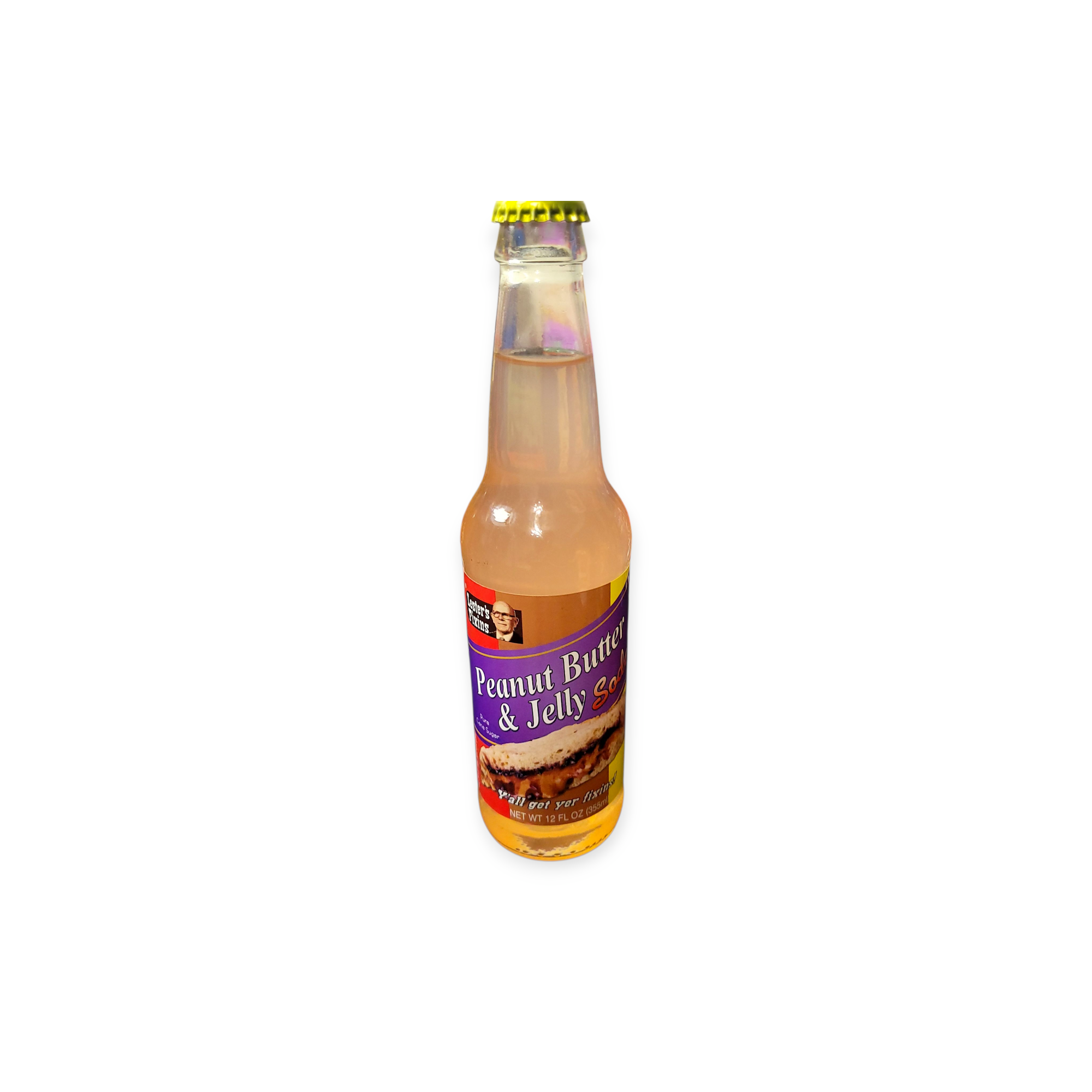 Peanut Butter & Jelly Soda Drink - Lester's Fixins (USA)