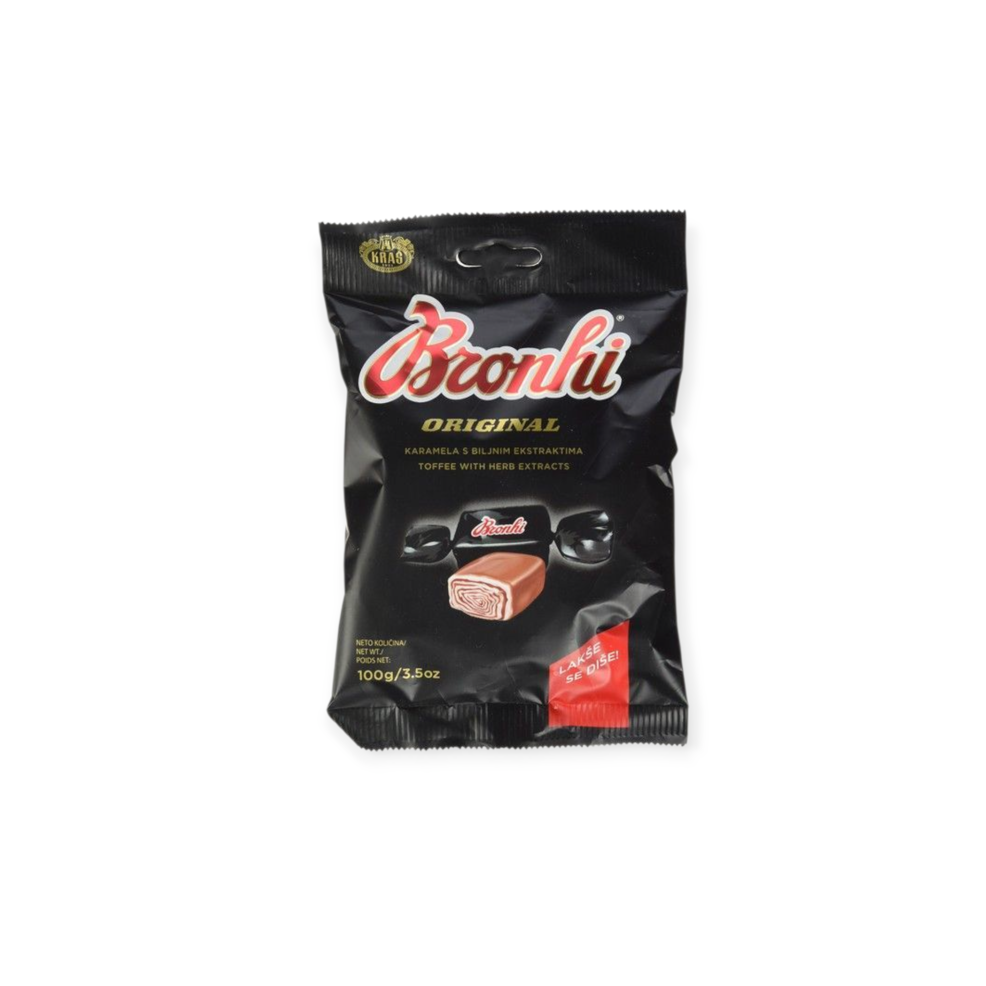 Bronhi Toffee Caramel Soft Candy (Croatia)