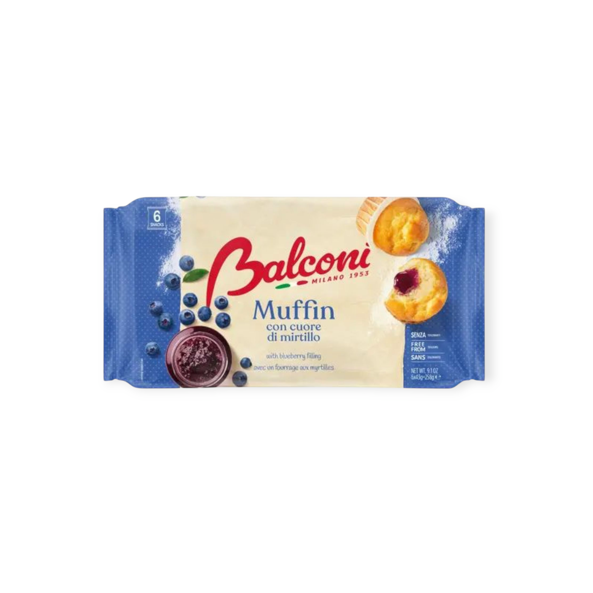 Balconi Muffin Blueberry (Italy)