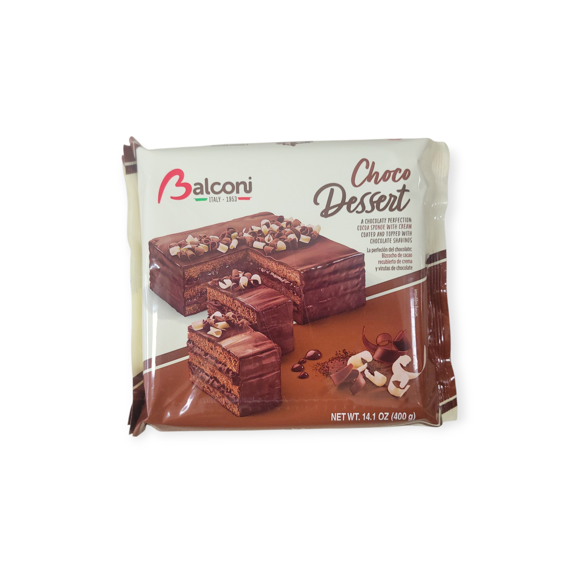 Balconi Choco Dessert Sponge Layered Cake (Italy)