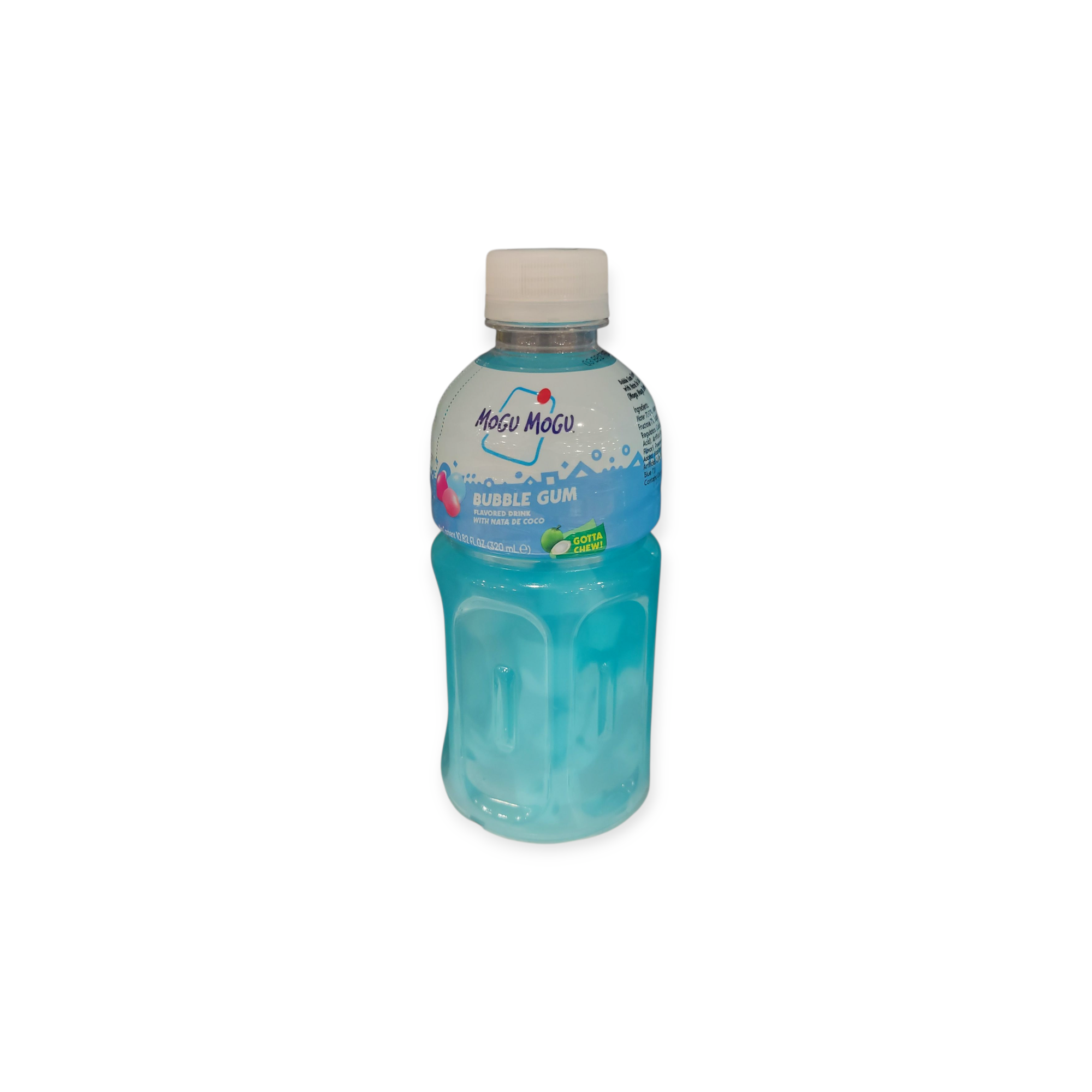 Mogu Mogu Bubble Gum with Chewy Nata de Coco Drink (Thailand)