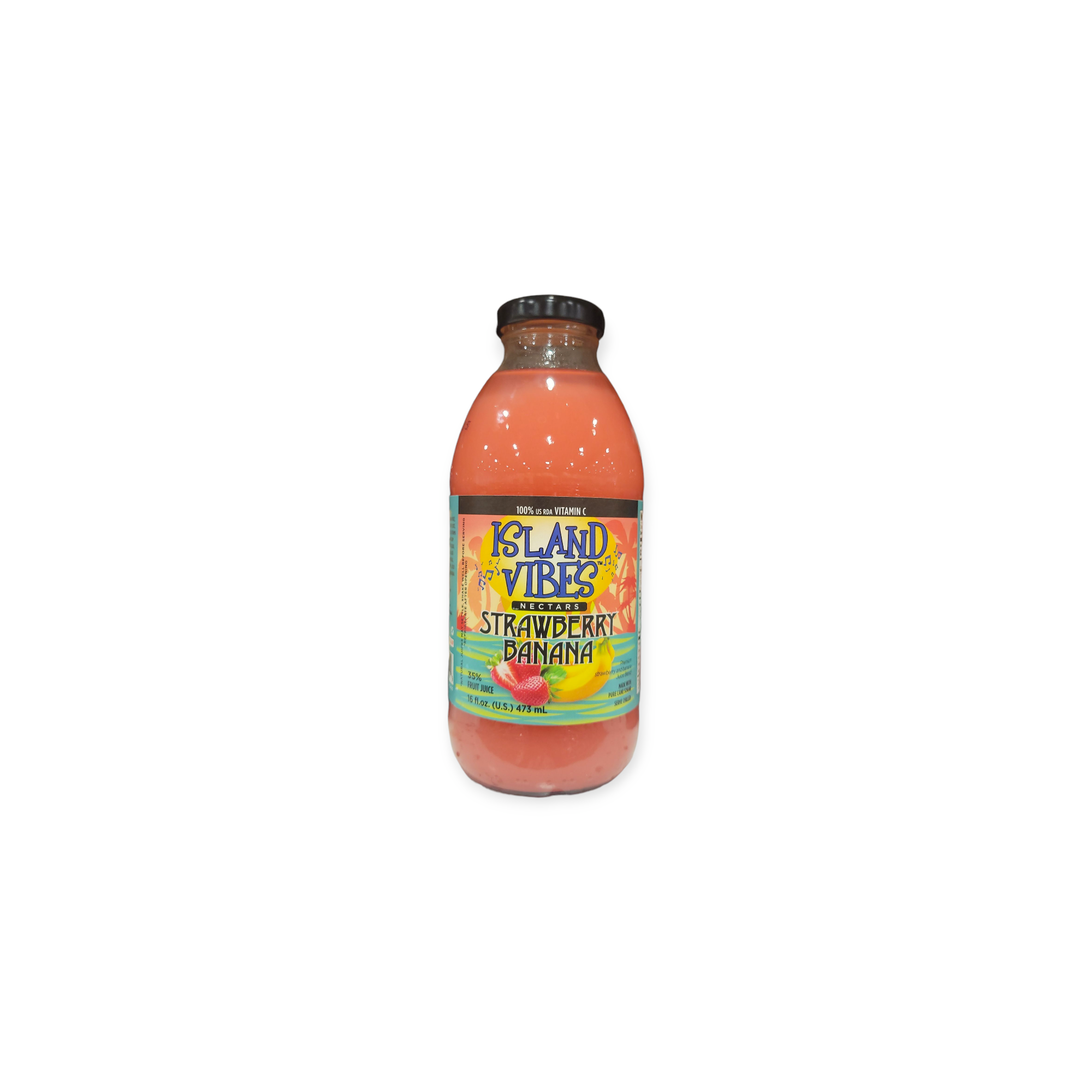 Island Vibes Strawberry Banana Juice Drink (Canada)