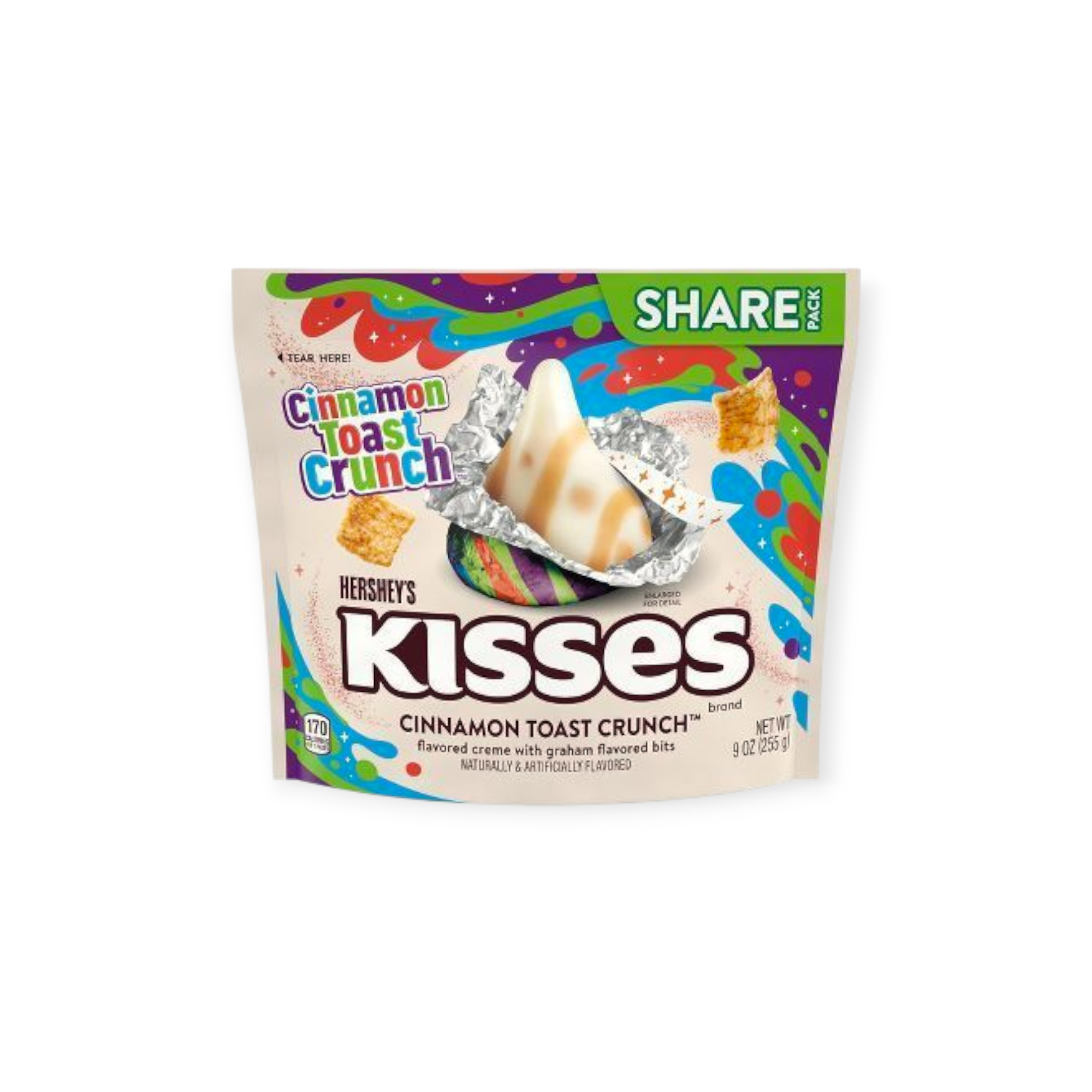 Hershey's Kisses Cinnamon Toast Crunch Flavor Candy (USA)
