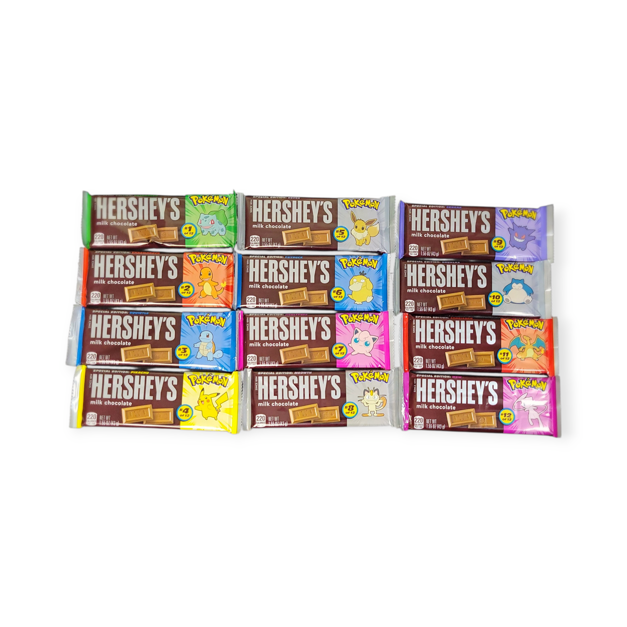 Hershey's Milk Chocolate Pokémon Candy Bars (USA)