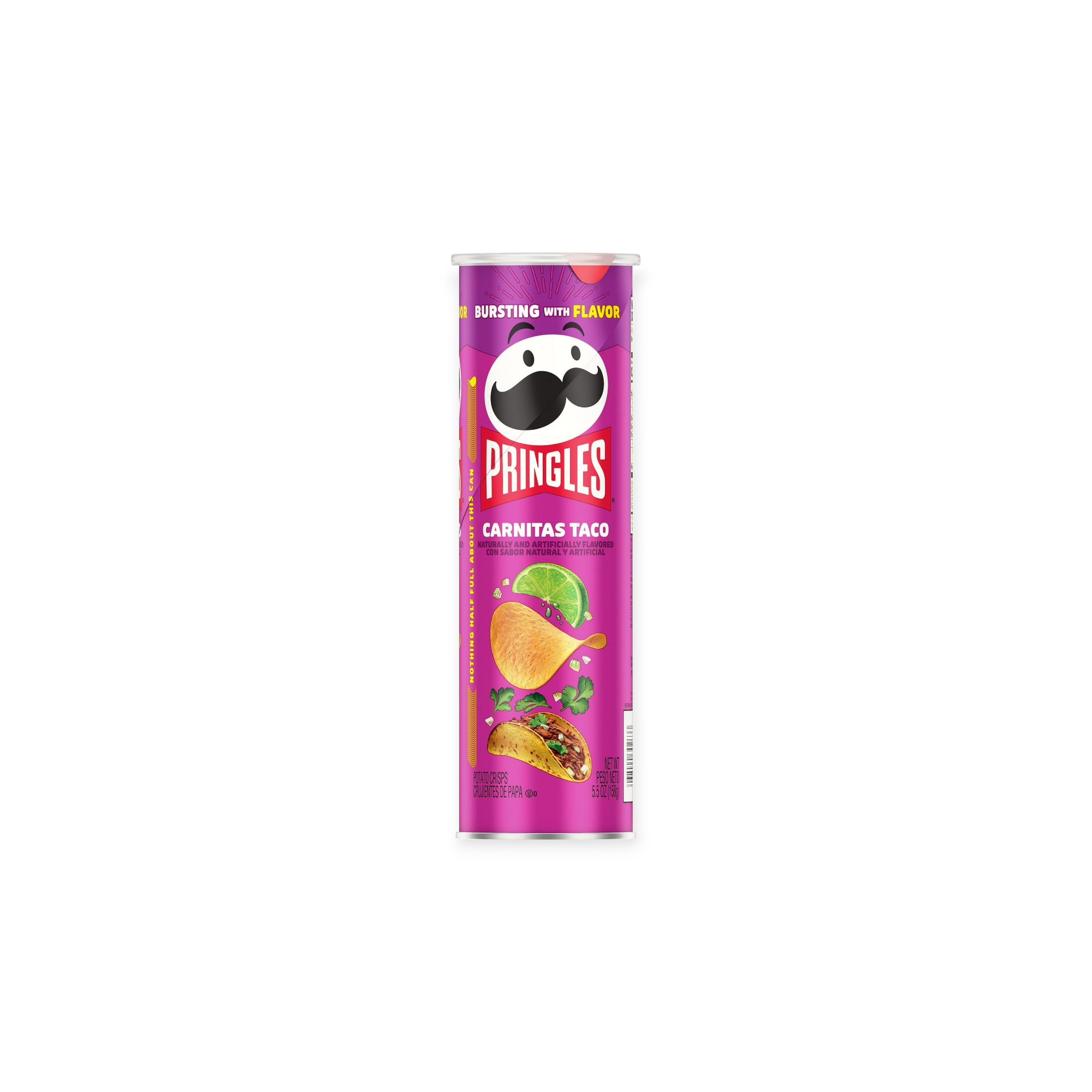 Pringles Carnitas Taco Chips (USA)