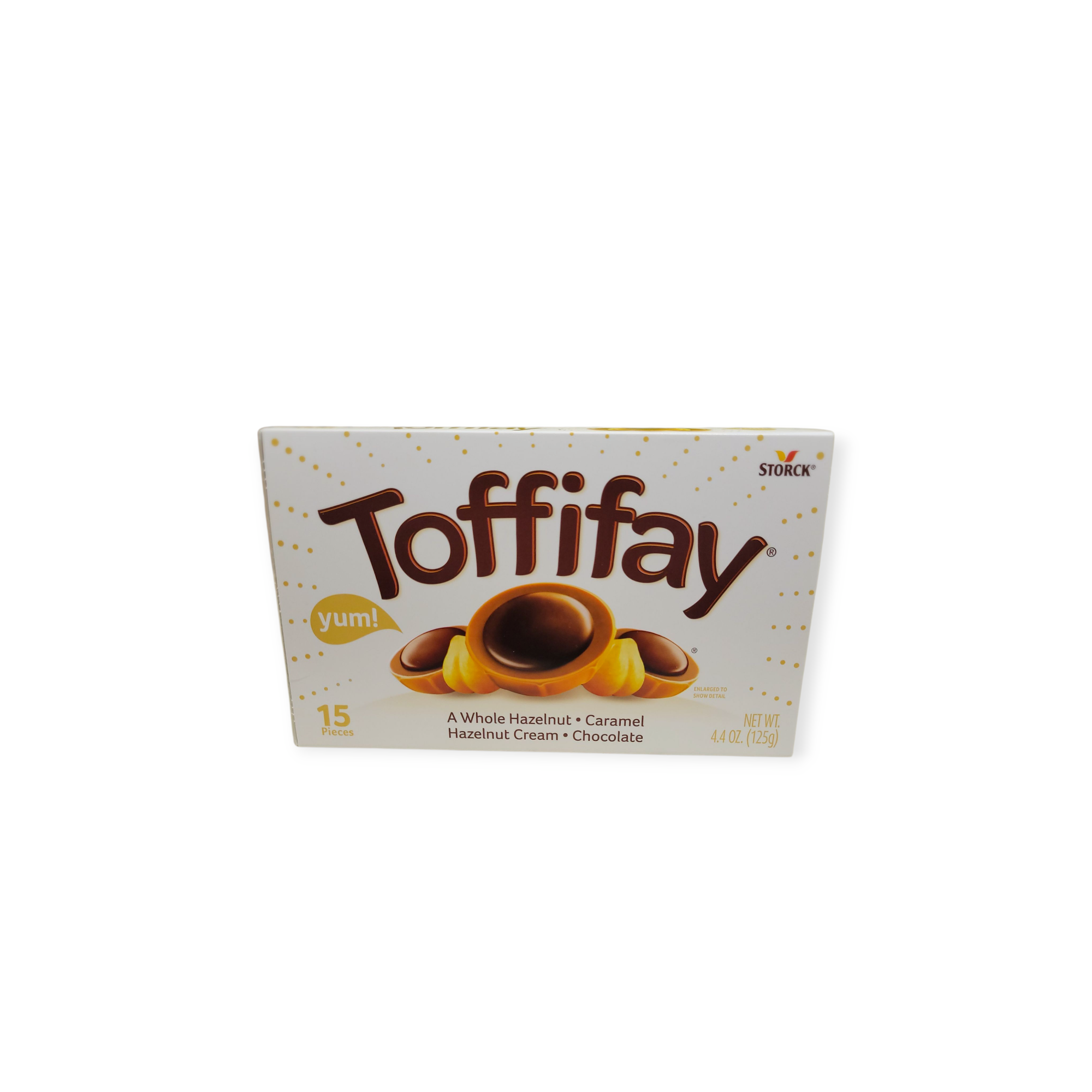 Toffifay Hazelnut Caramel Chocolate Candy 15 Pieces (Germany)
