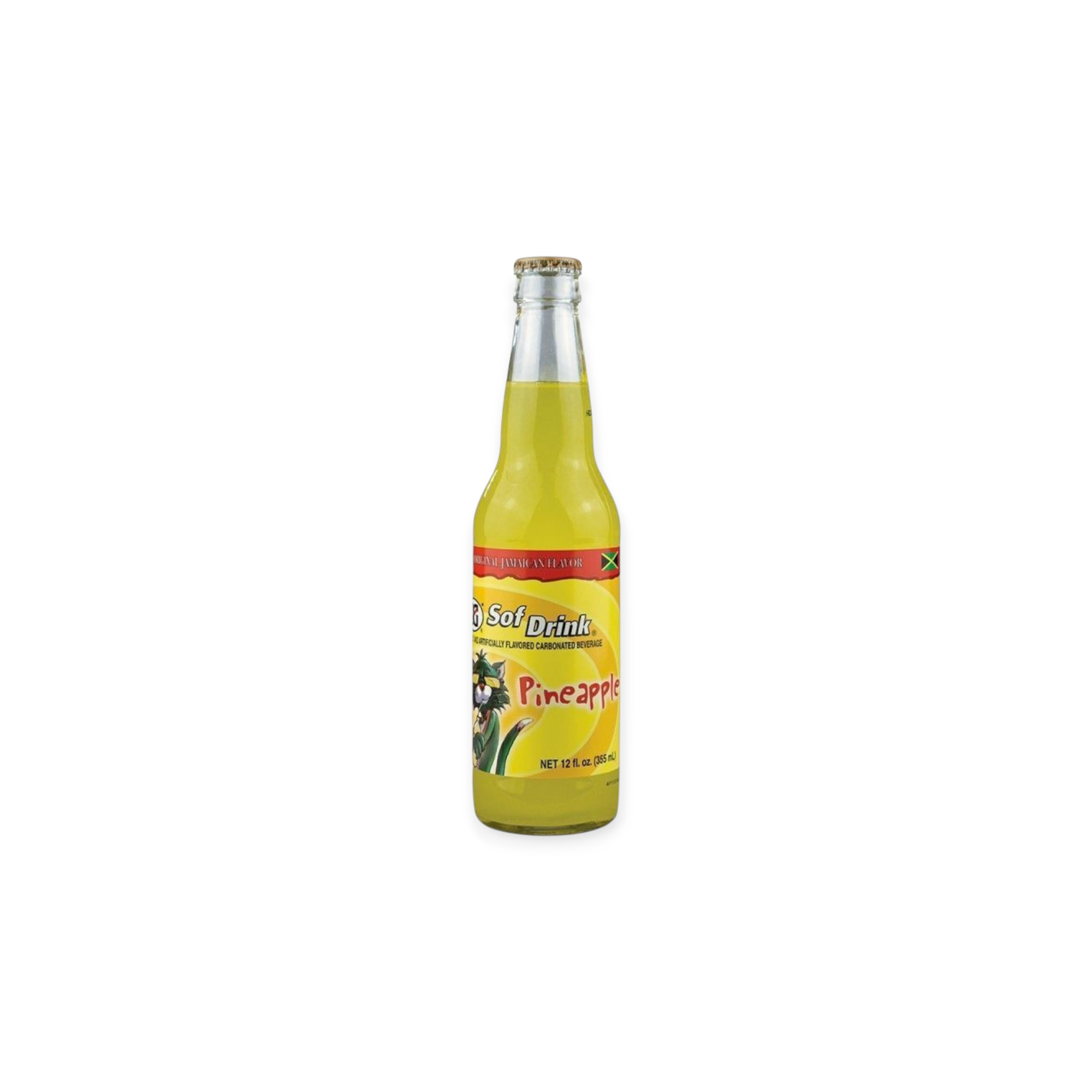 So D&G Pineapple Jamaica Glass Soda Drink (Canada)