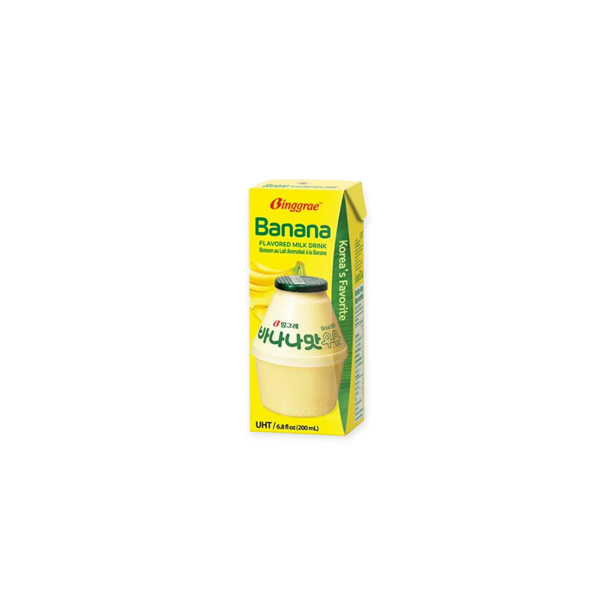 Banana Milk Creamy and Sweet Drink (Korea)