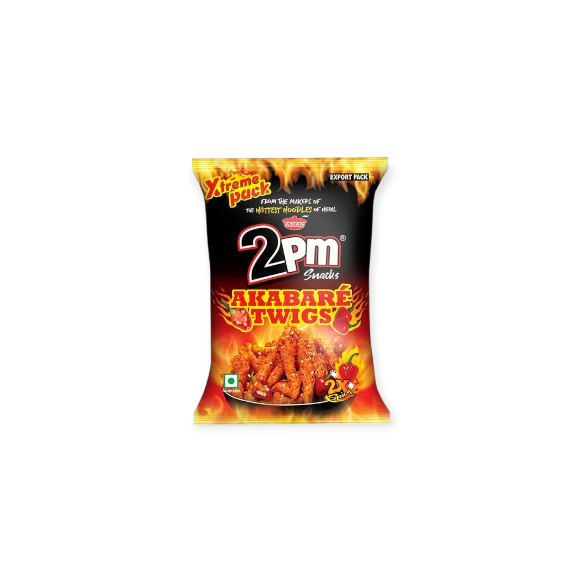 2PM Akabare Twigs Cheetos 2x Spicy Chips (Nepal)