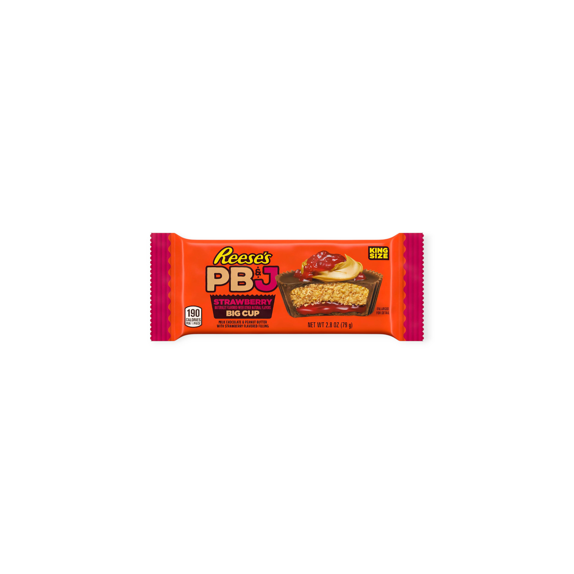 Reese's PB&J Strawberry Big Cup Candy (USA)