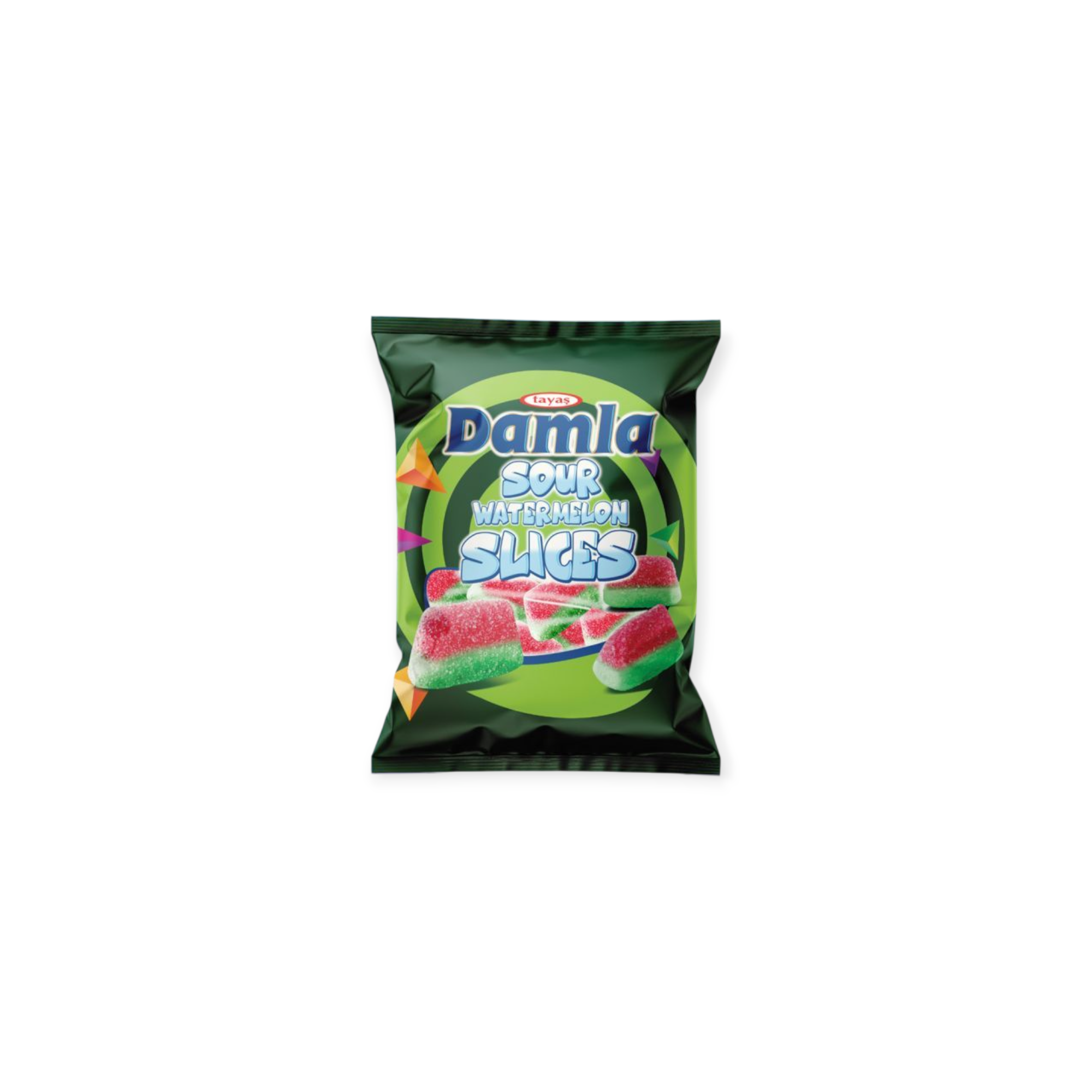 Damla Sour Watermelon Slices Gummy Candy (Turkey)