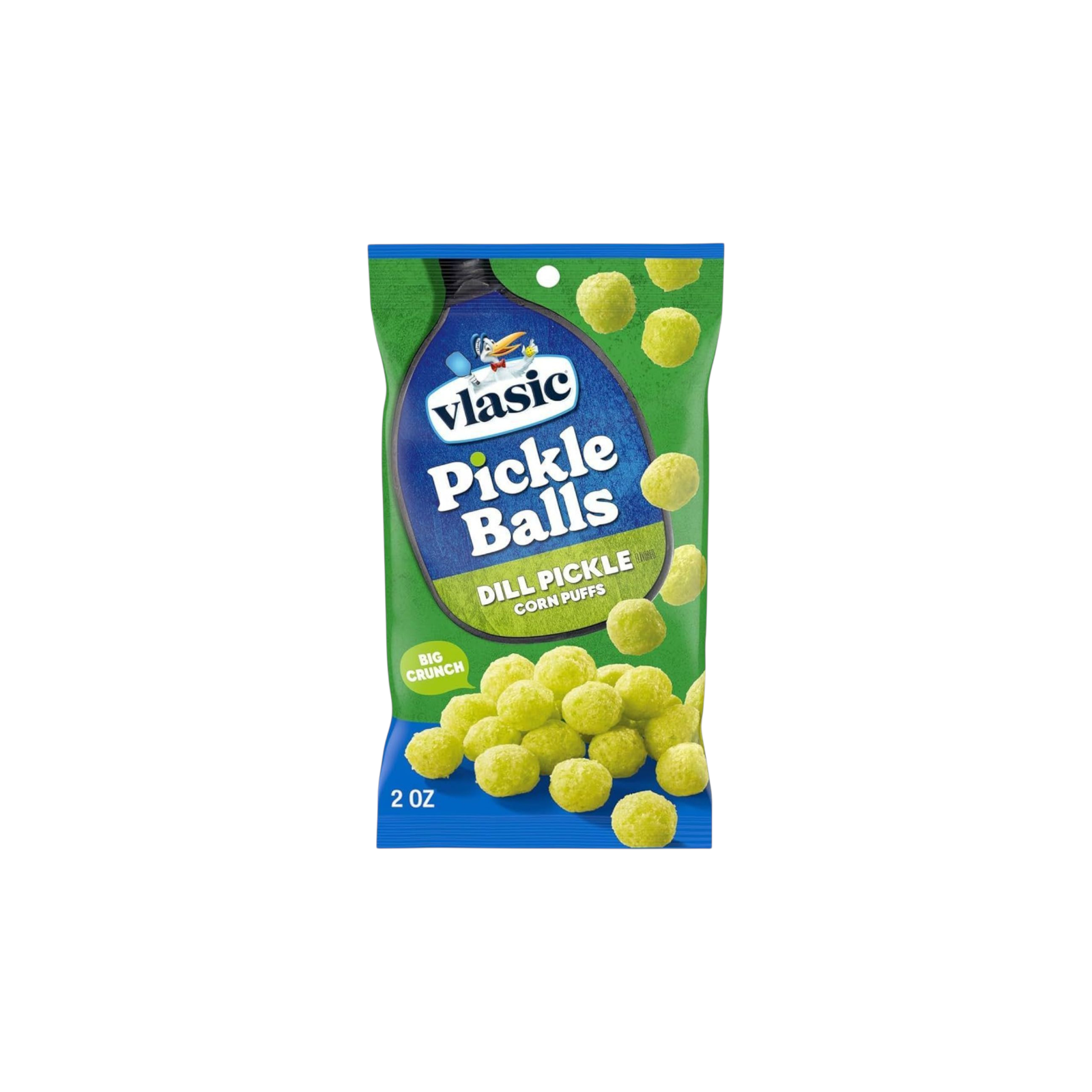 Vlasic Dill Pickle Corn Puffs – Crunchy Pickle Chips (USA)