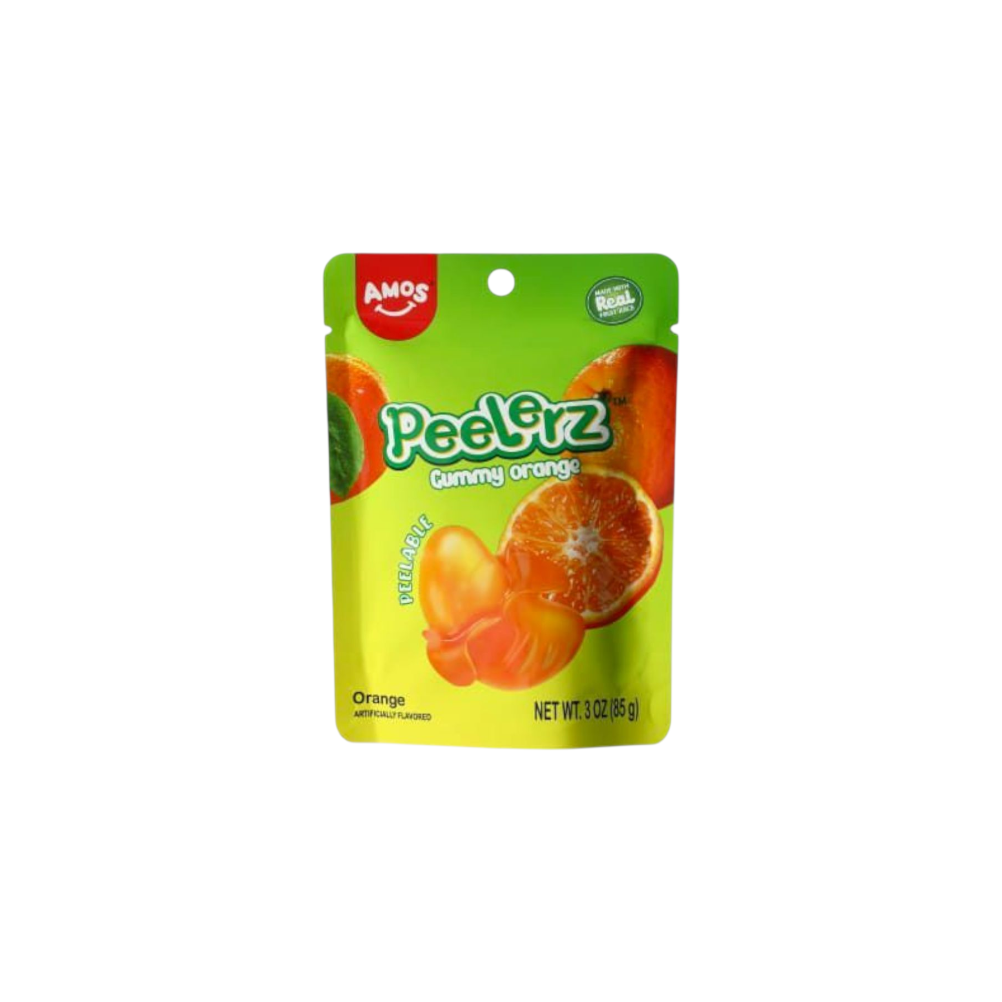 Amos Peelerz Orange Gummy Peelable Candy (China)