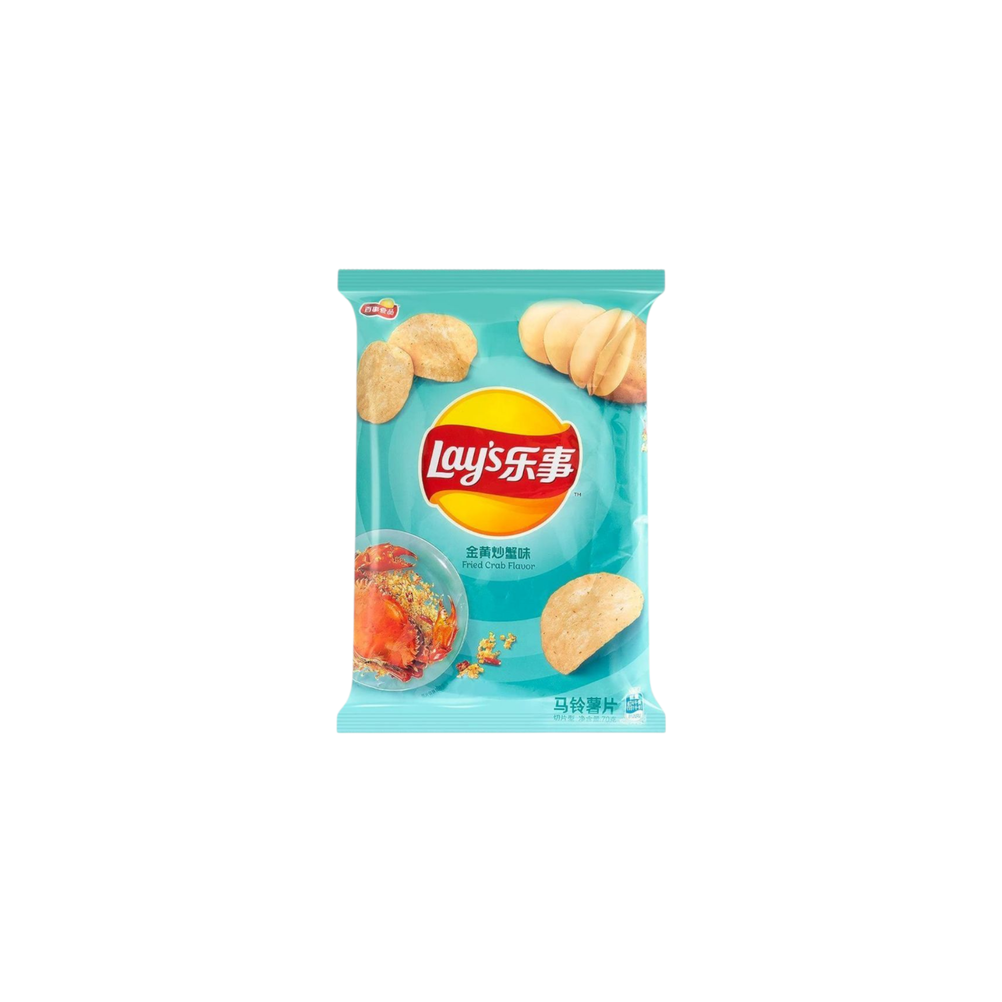 Lay's Fried Crab Flavor Seafood Chips (China)
