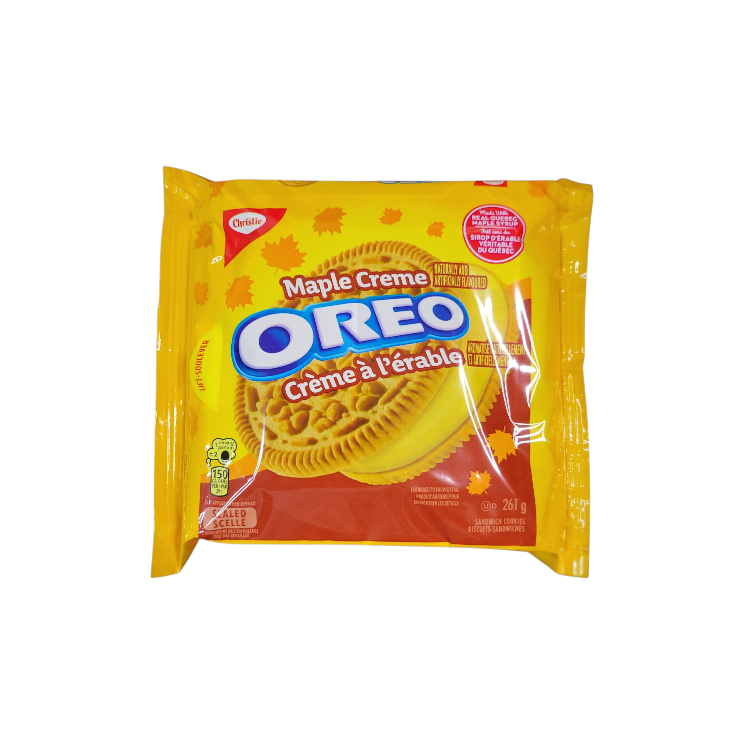 Oreo Maple Creme Sandwich Cookies (Canada)