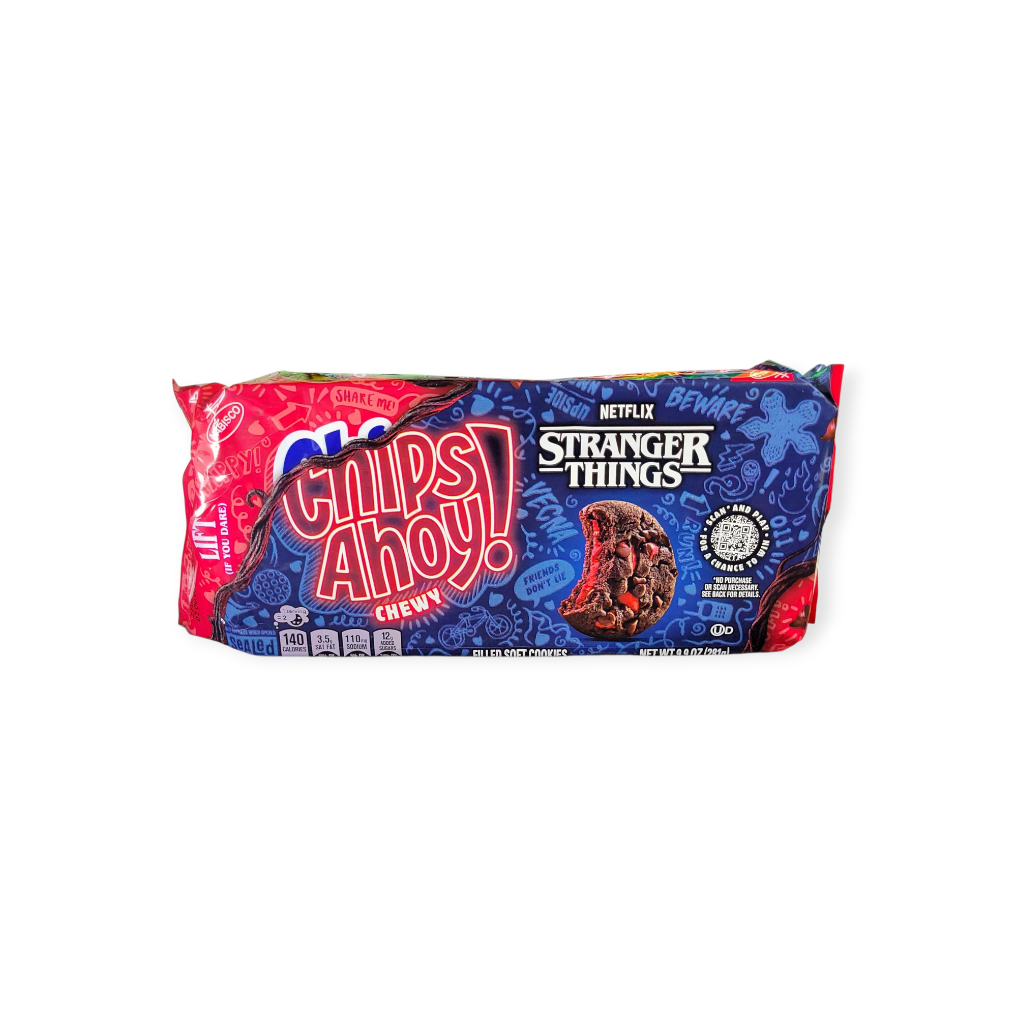 Chips Ahoy! Chewy Stranger Things Cookies Limited Edition (Mexico)