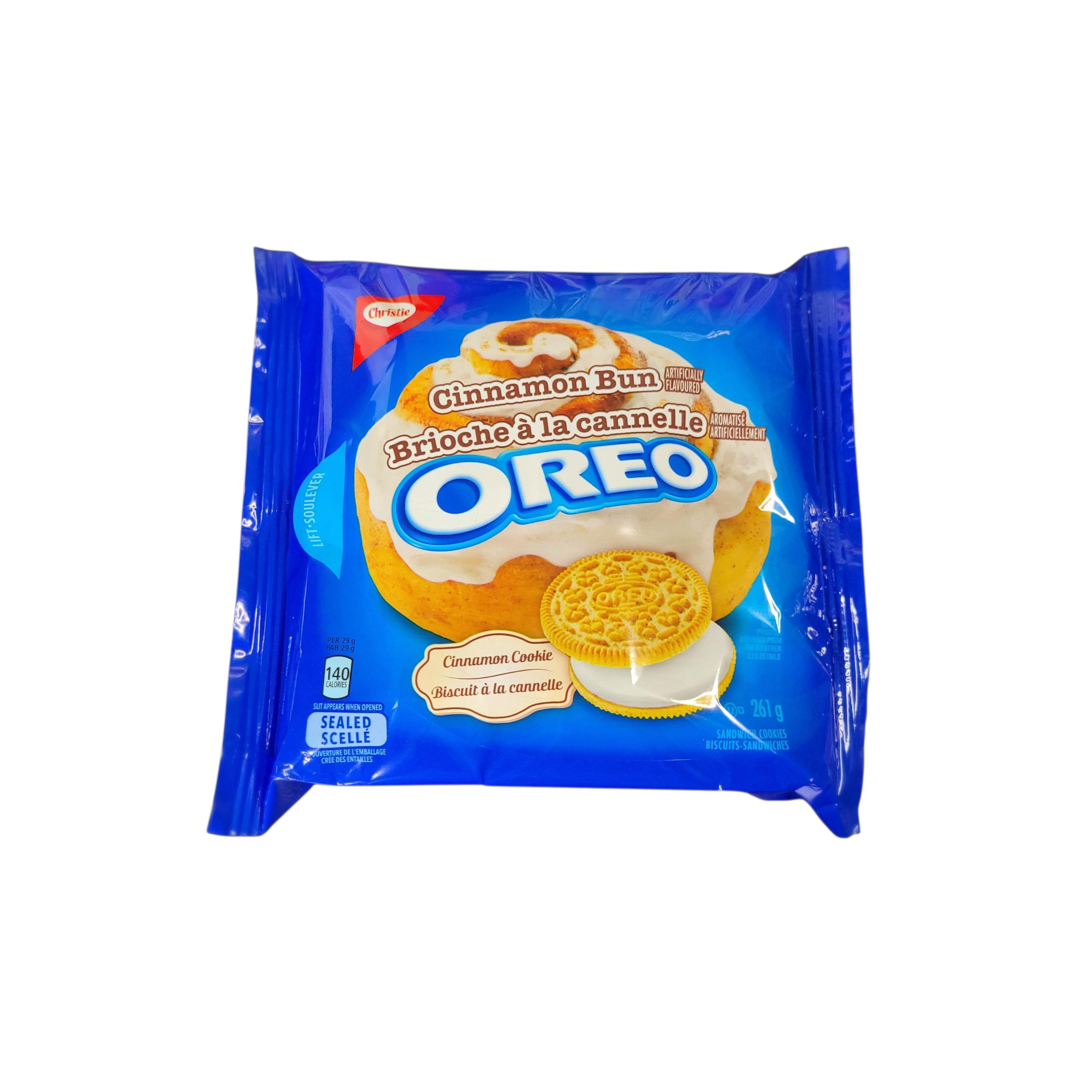 Oreo Cinnamon Bun Sandwich Cookies (Canada)