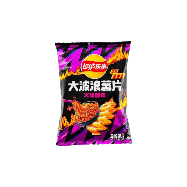 Lay's Spicy Turkey Noodle Flavor Chips (China)