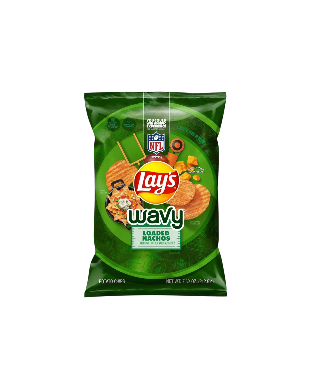 Lay's Wavy Loaded Nachos Potato Chips