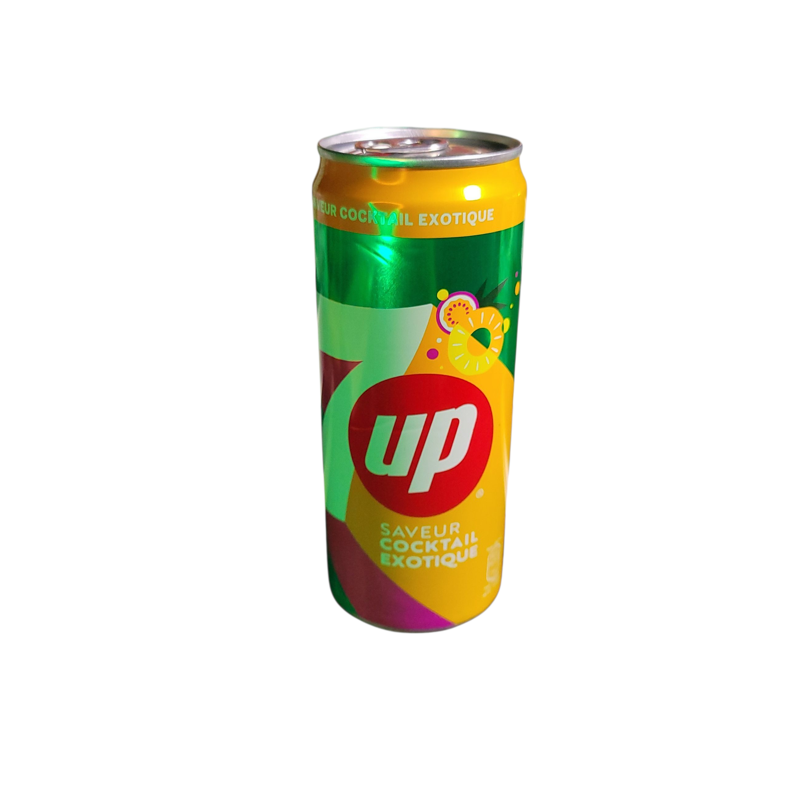 7up Exotic Cocktail Flavor Drink  (France)