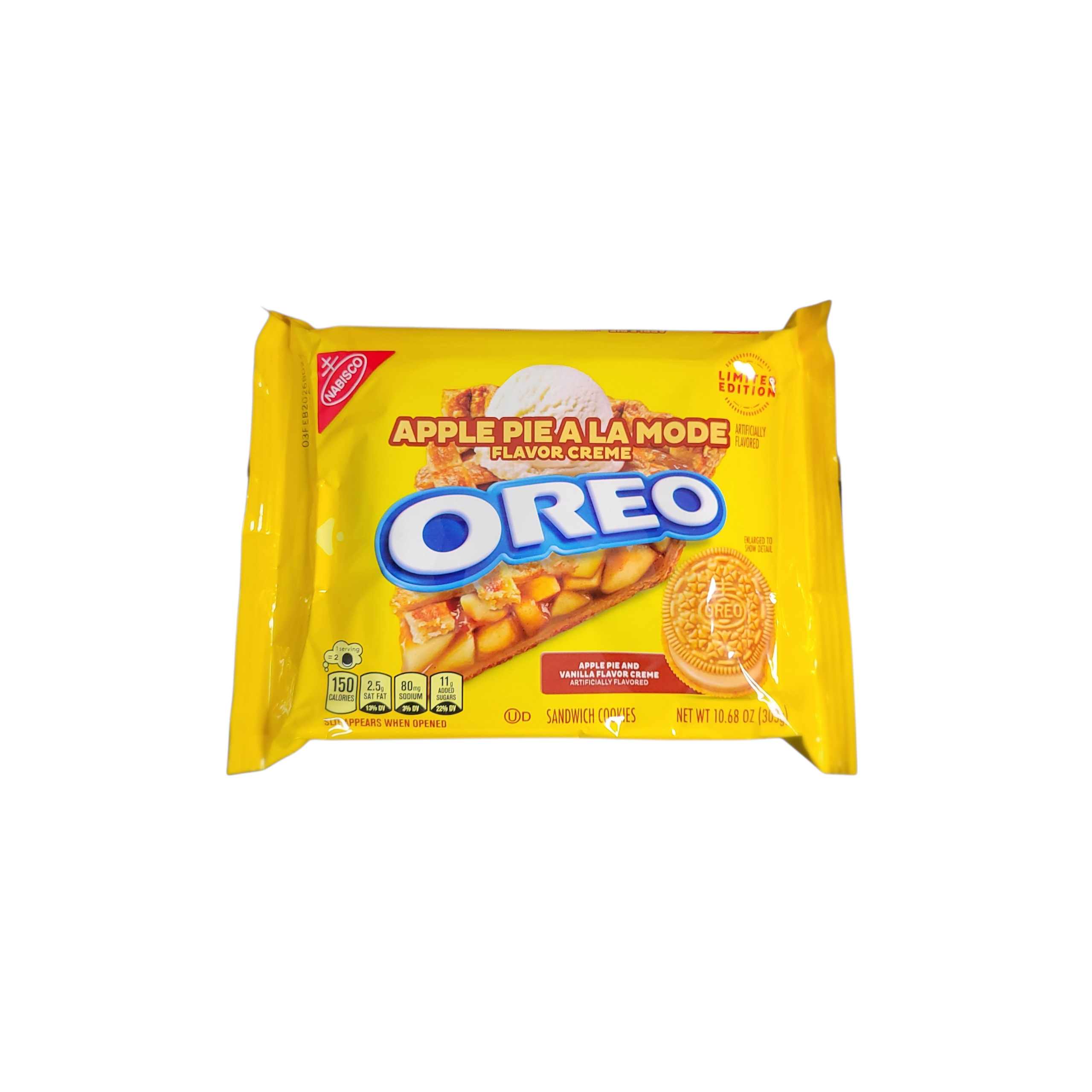Oreo Apple A La Mode and Vanilla Flavor Creme Cookies