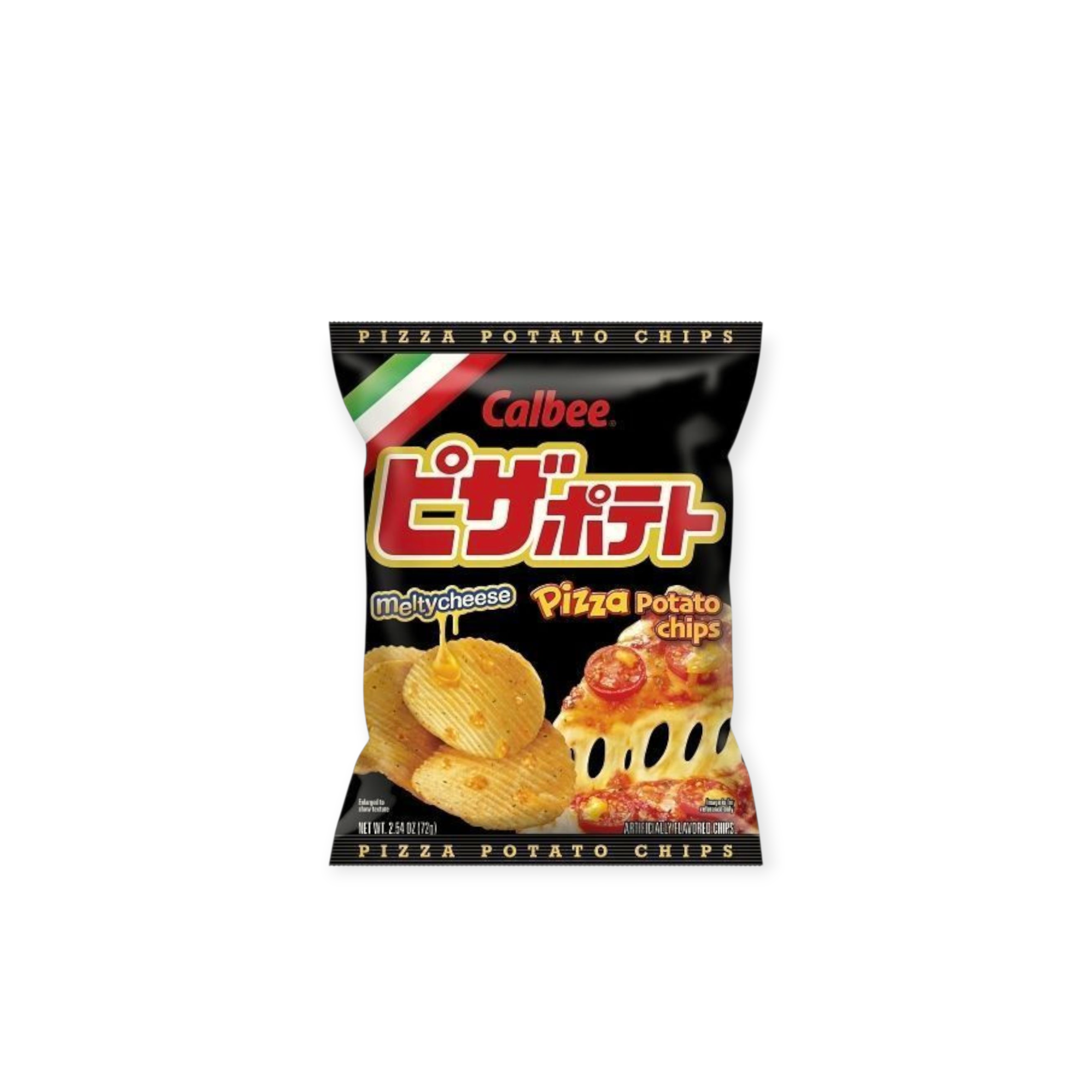 Calbee Melty Cheese Pizza Chips (China)