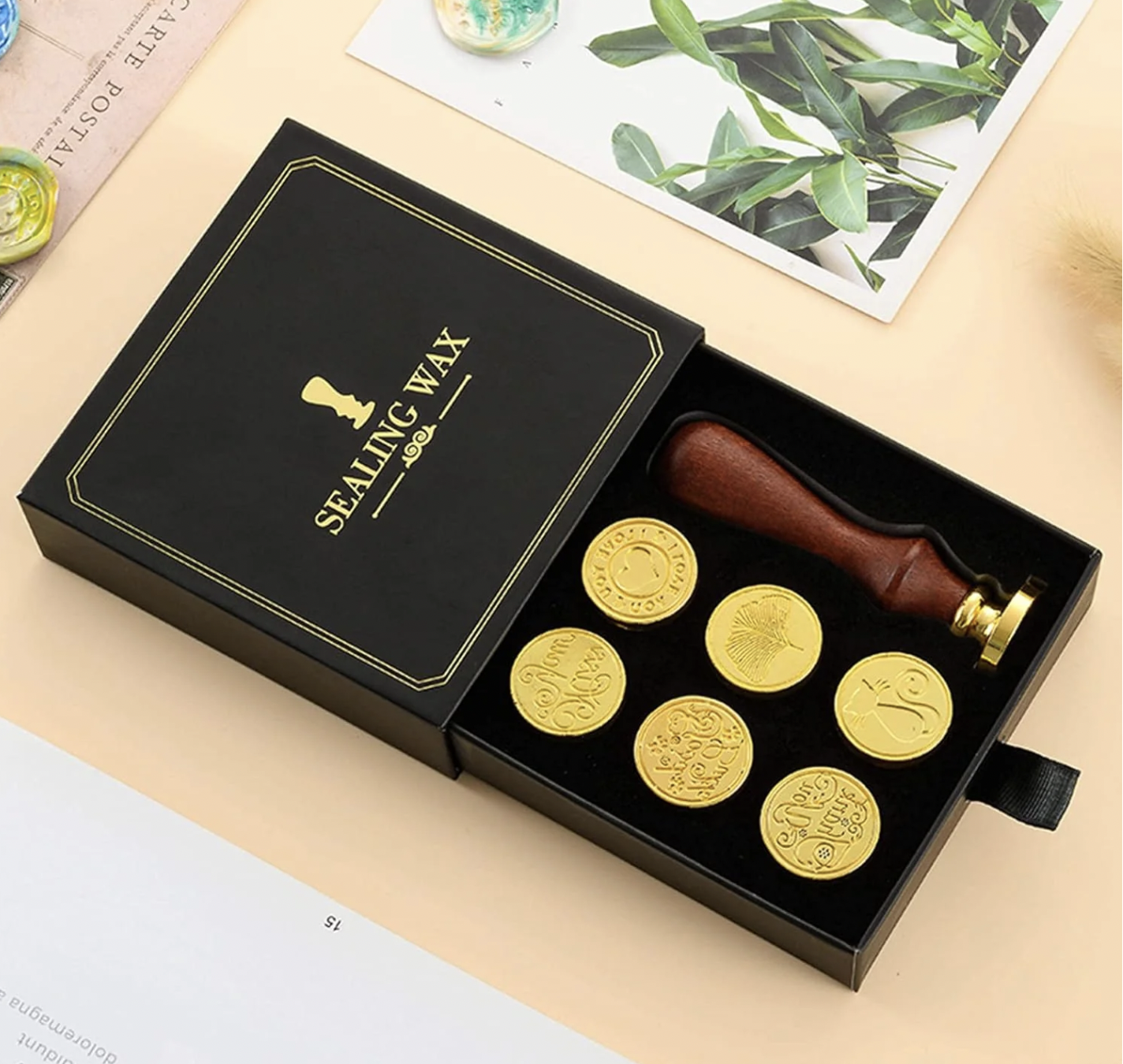 Sealing Wax Stamp Kit