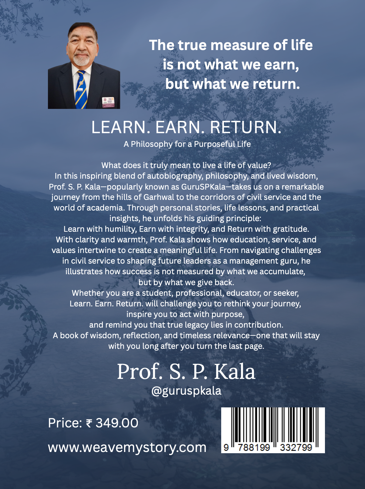 LEARN. EARN. RETURN.