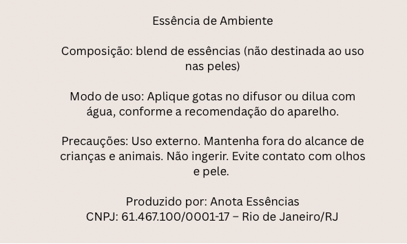 Essência 10ml Breu Branco & Buriti