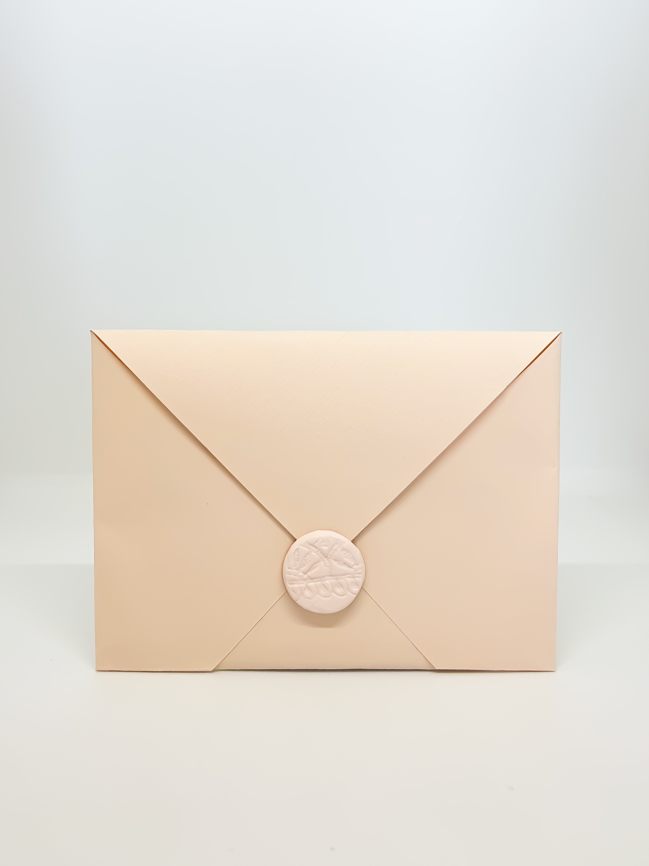 Envelope com cartões florais