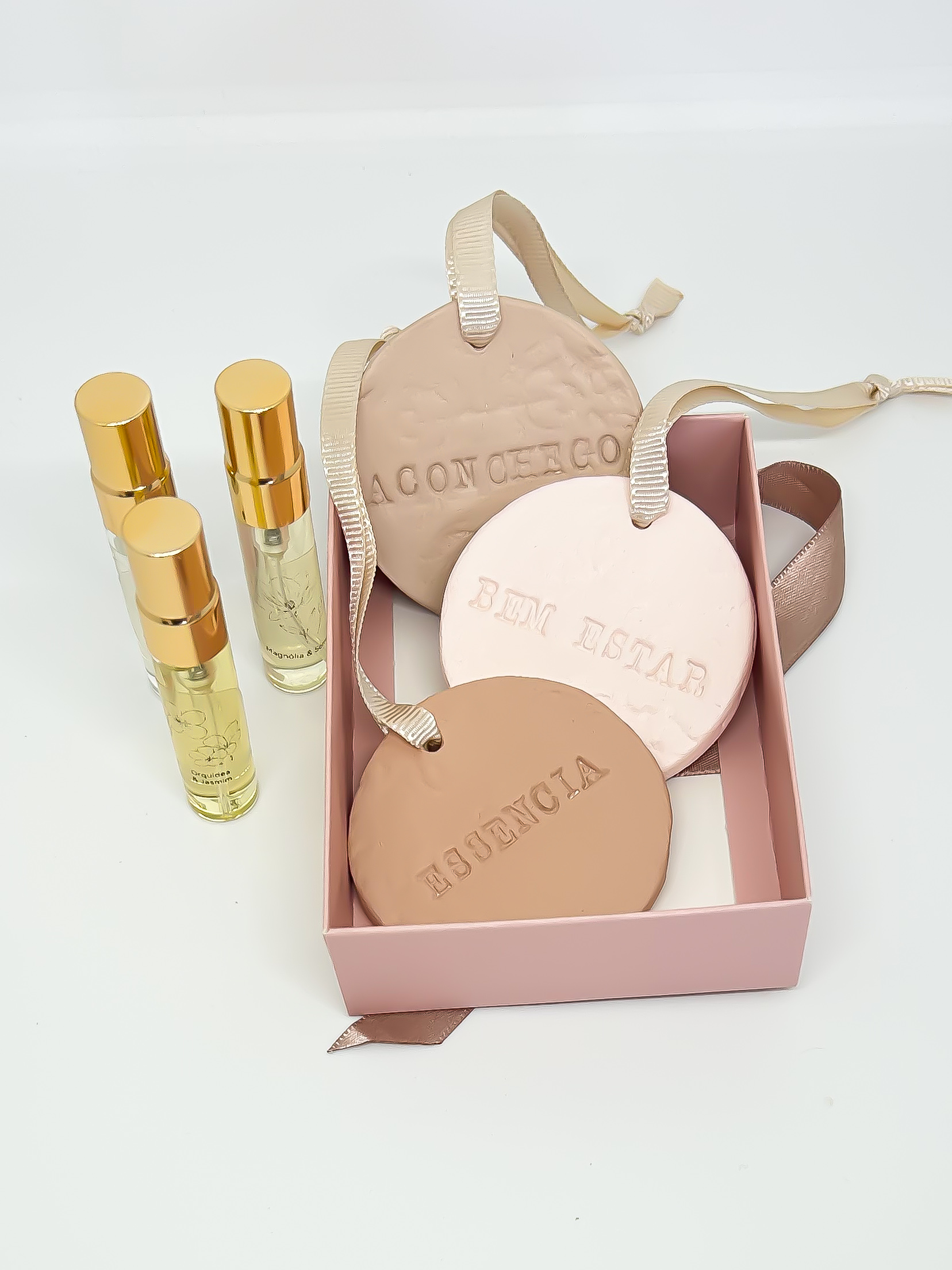 Kit Essência, Aconchego & Bem-estar – com 3 Sprays Aromáticos